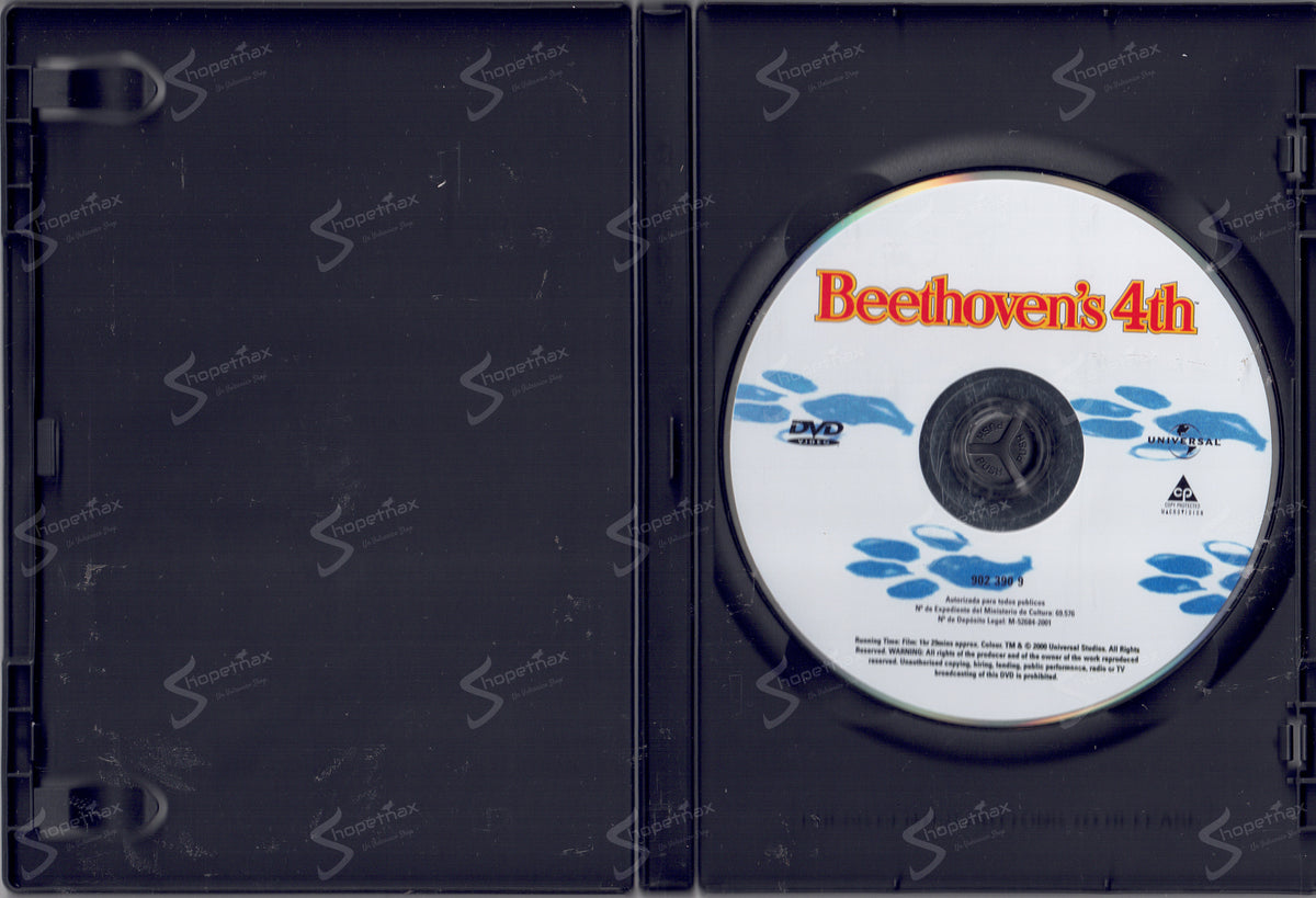 Beethoven 4 (Custodia adattata e senza copertina) (2001) DVD