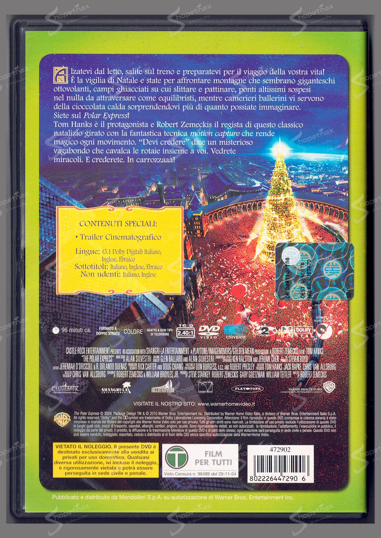Polar Express (The) (2004) DVD Editoriale