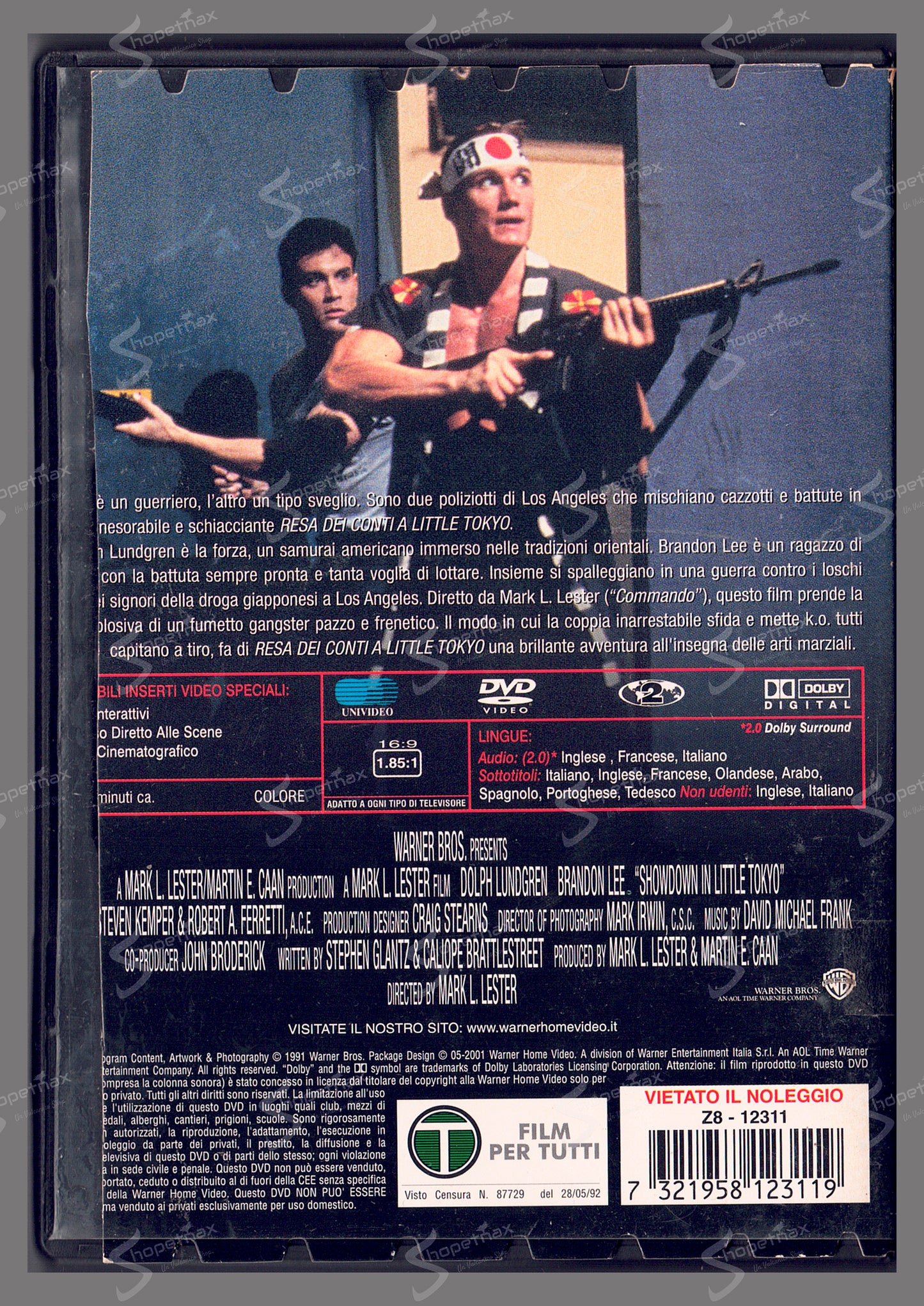 Resa dei conti a Little Tokyo (Showdown in Little Tokyo) (1991) DVD