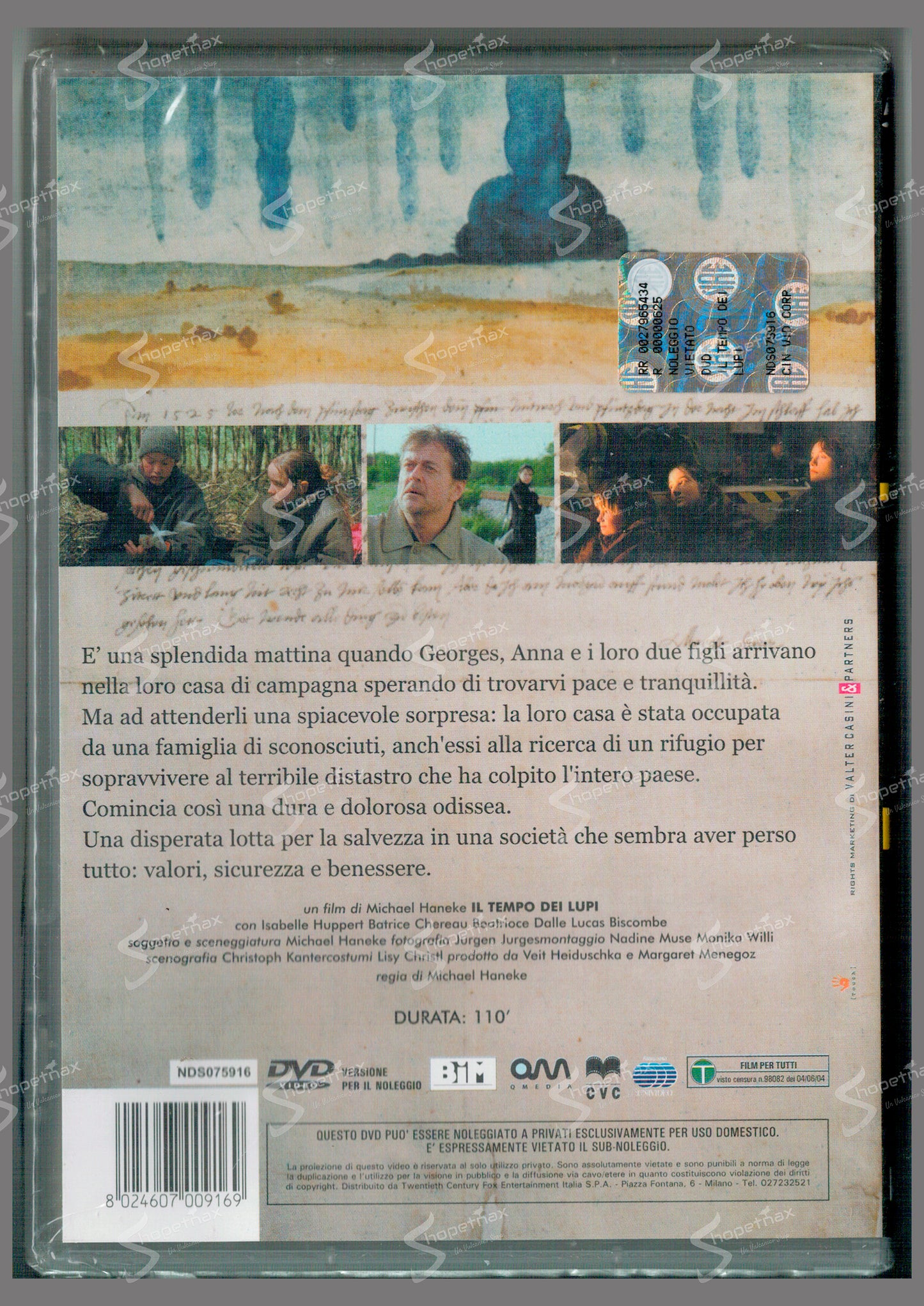 Il Tempo dei Lupi (Le temps du loup) (2003) DVD Noleggio
