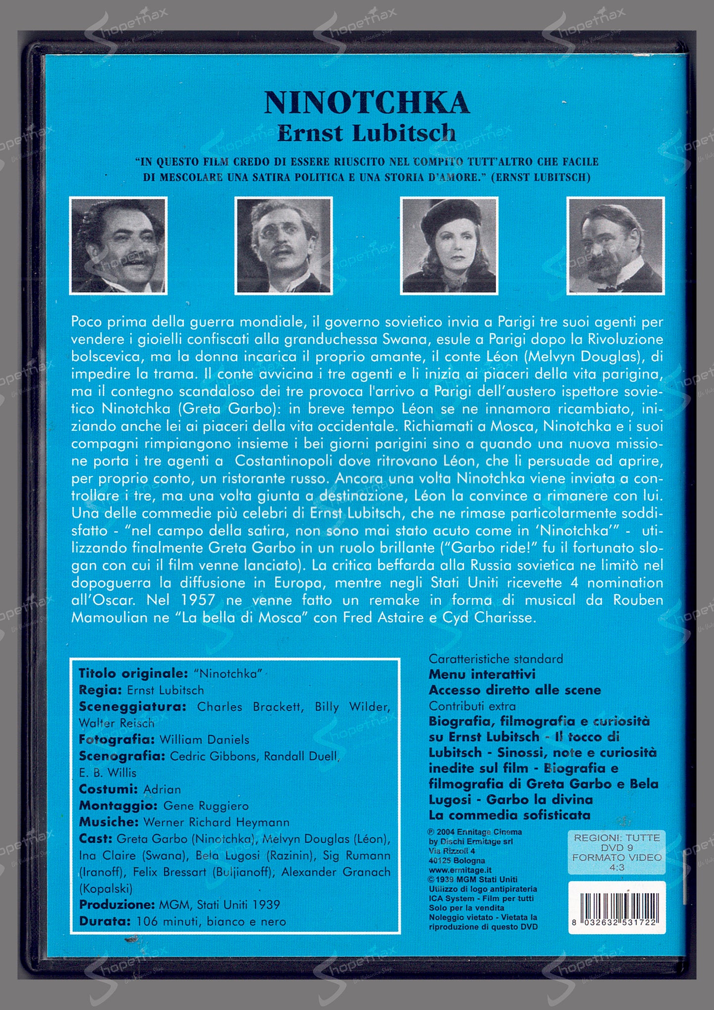 Ninotchka (1939) DVD