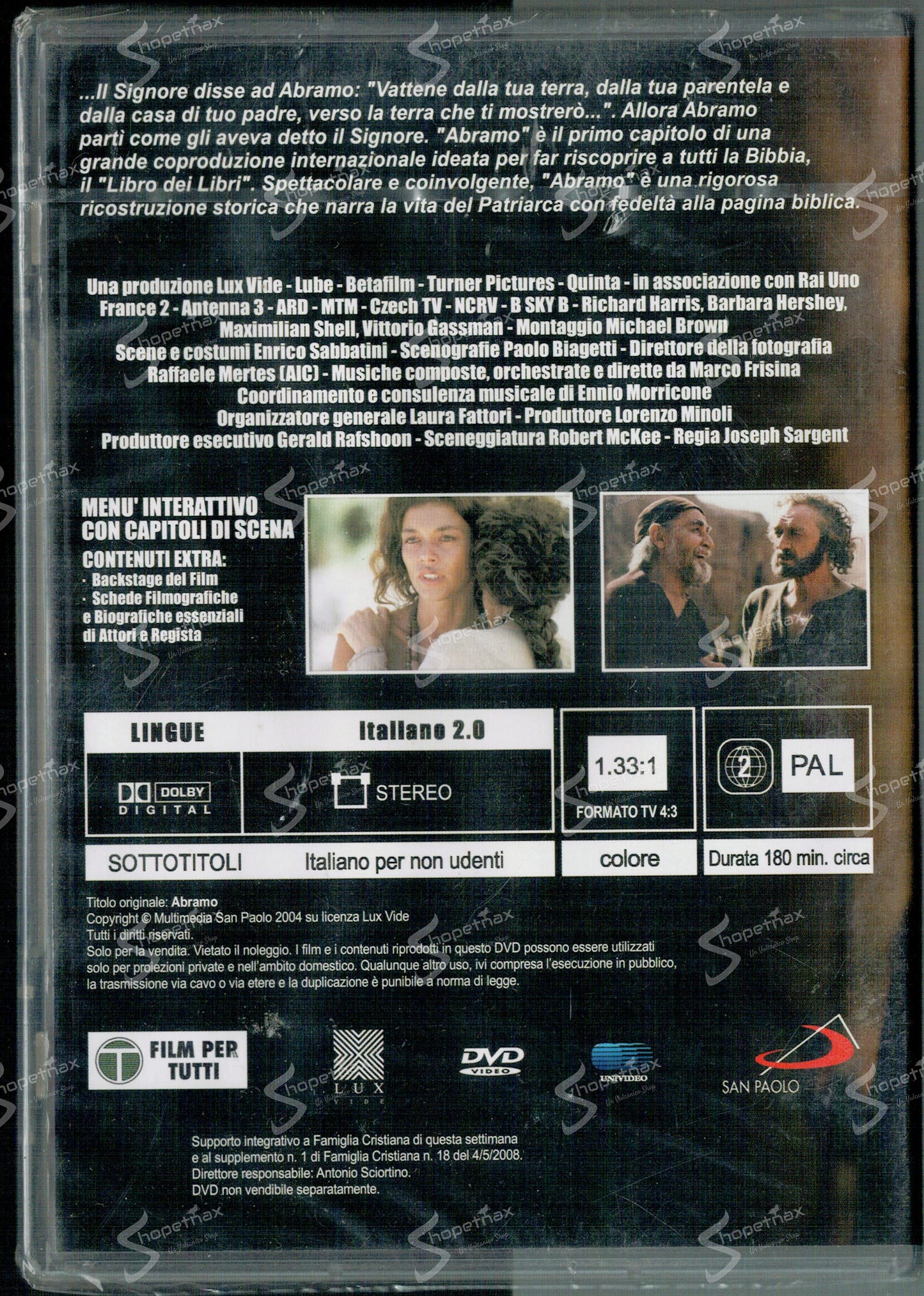 Abramo (Abraham) (1992) DVD Editoriale