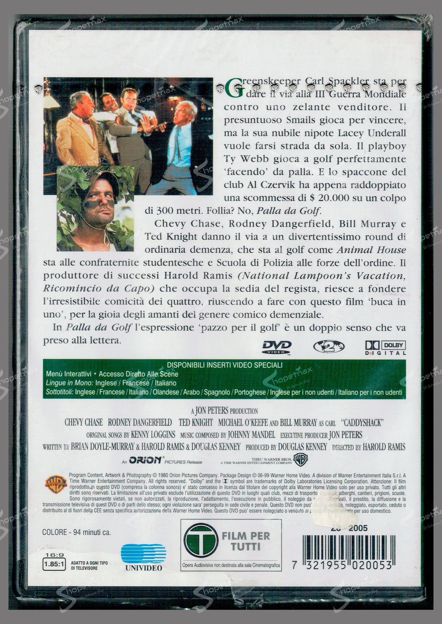 Palla da Golf (Caddyshack) (1980) DVD