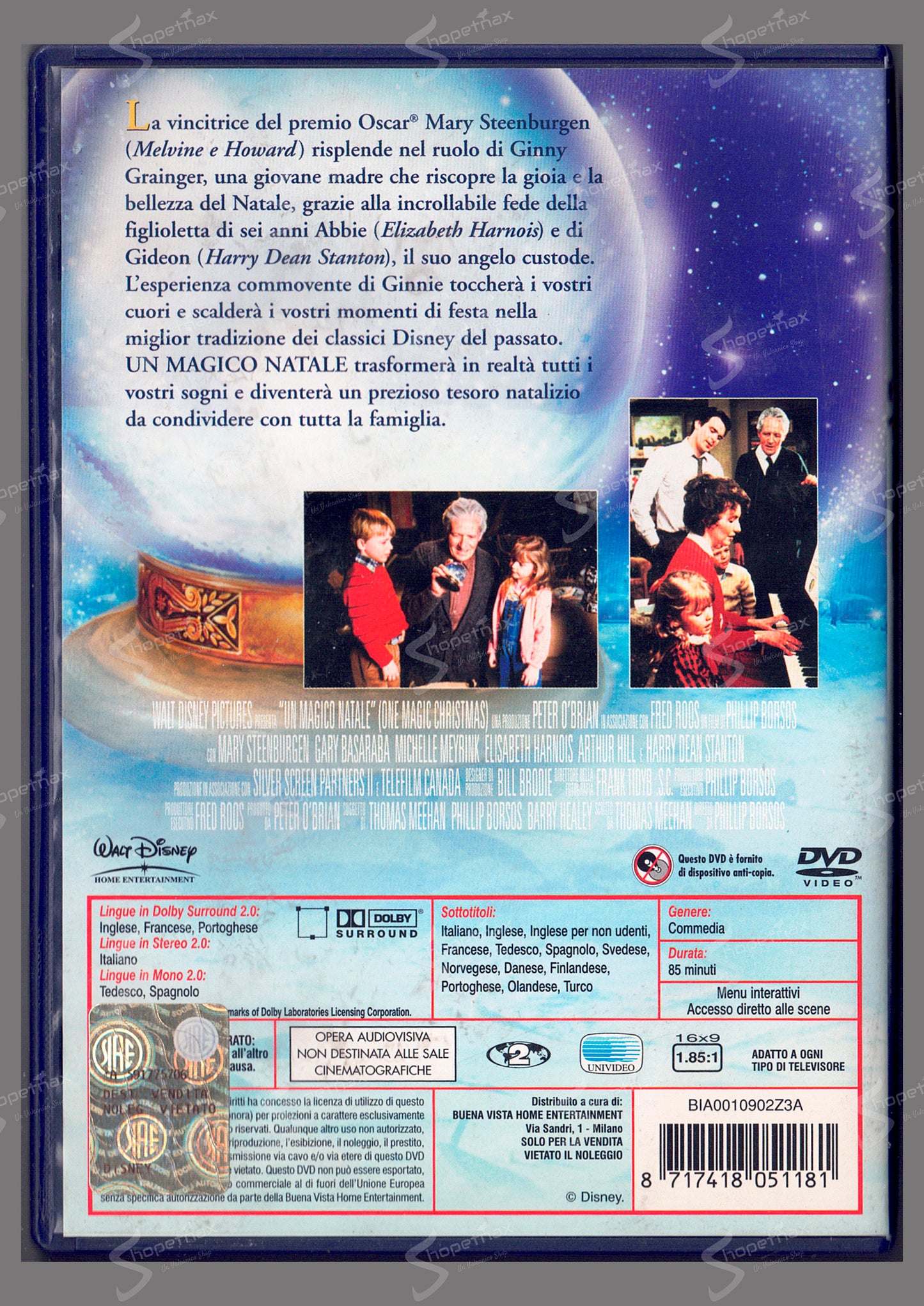 Un Magico Natale (One Magic Christmas) (1985) DVD