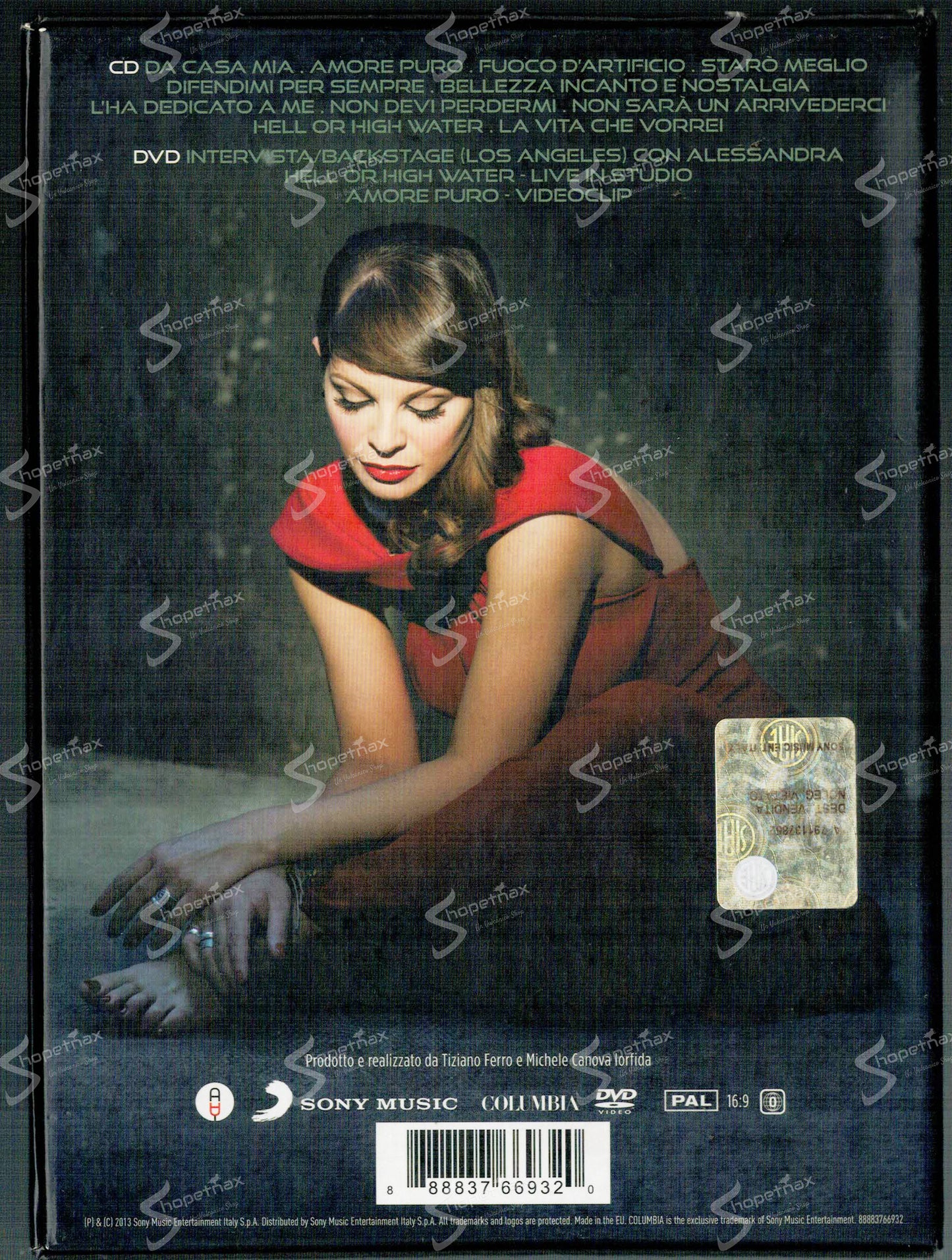 Alessandra Amoroso - Amore Puro (Box Cartone) (2013) CD + DVD