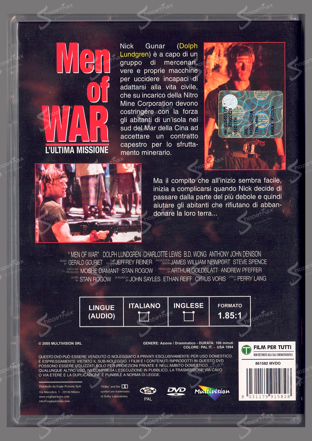 Men of War - La última misión (1994) DVD