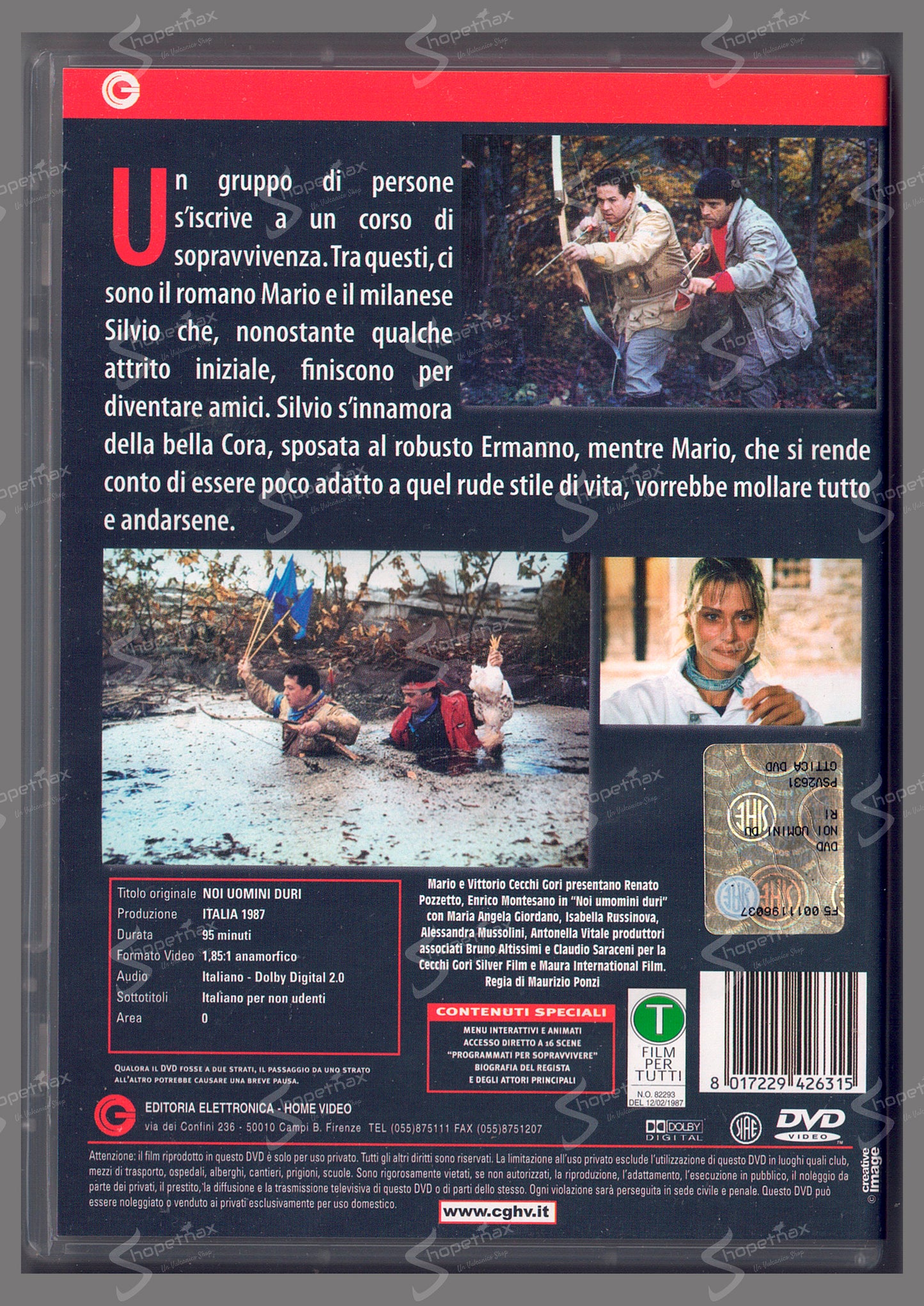Noi Uomini Duri (1987) DVD