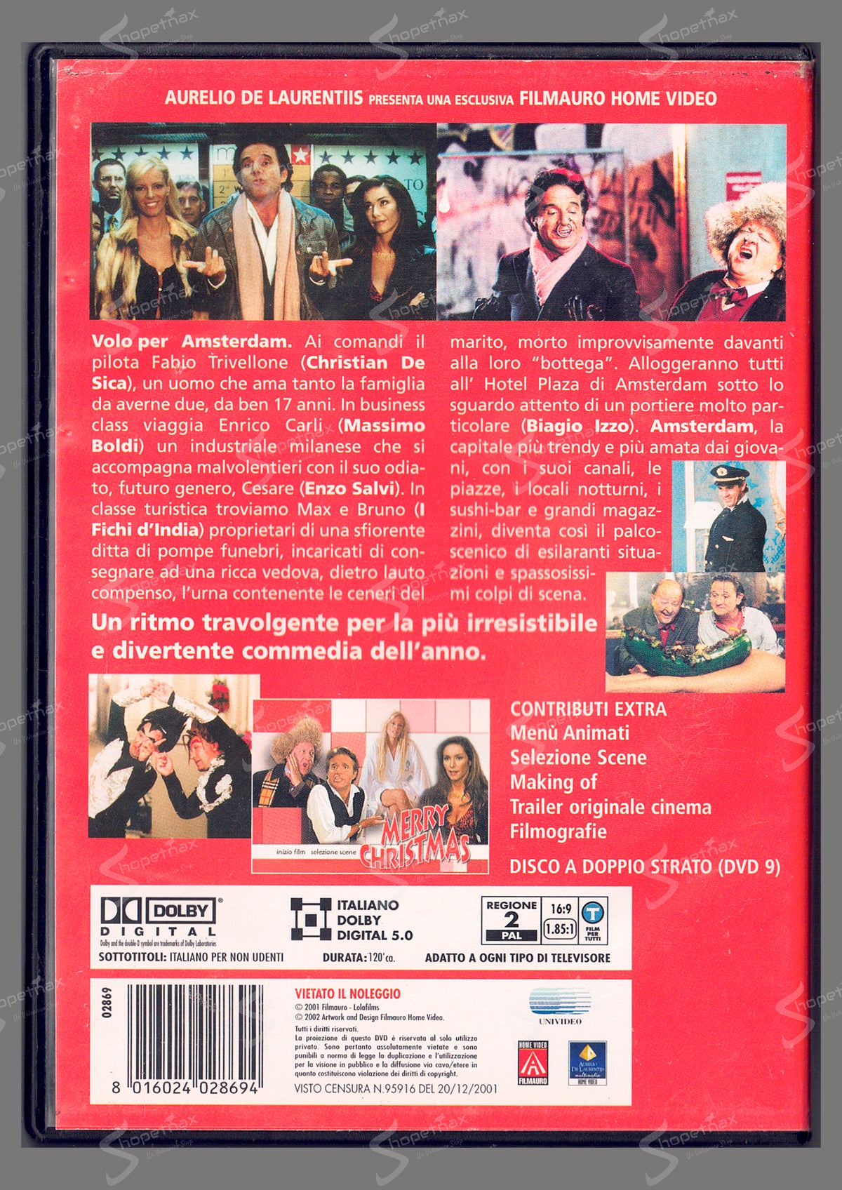 Merry Christmas (2001) DVD Buono