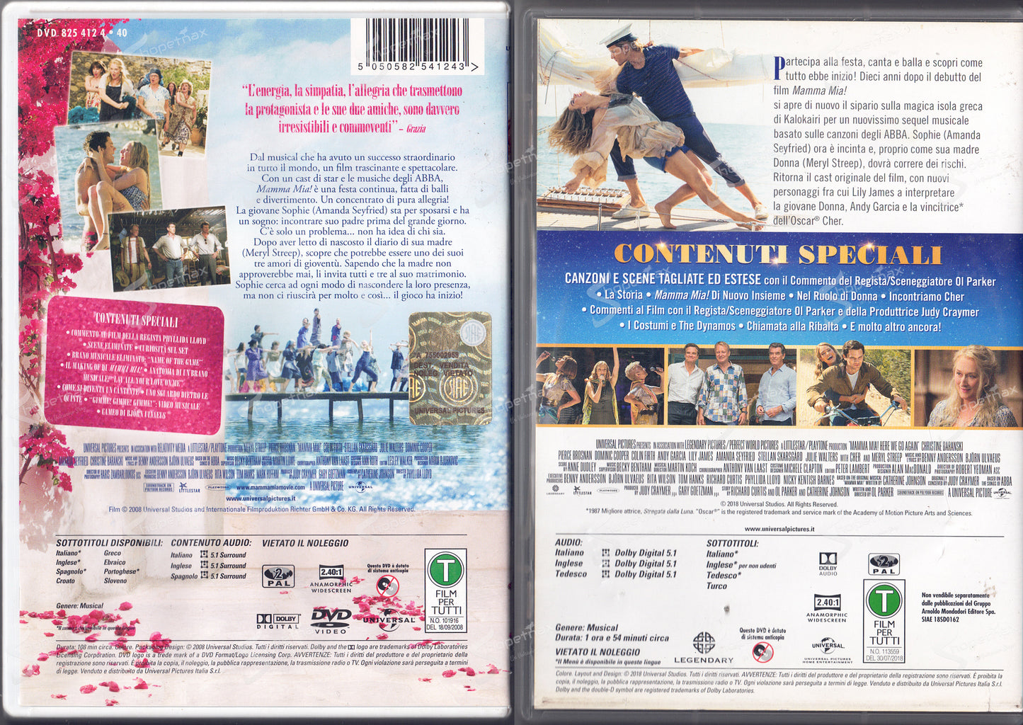 Mamma mia! + Mamma mia! Ci Risiamo Serie Completa 2 DVD