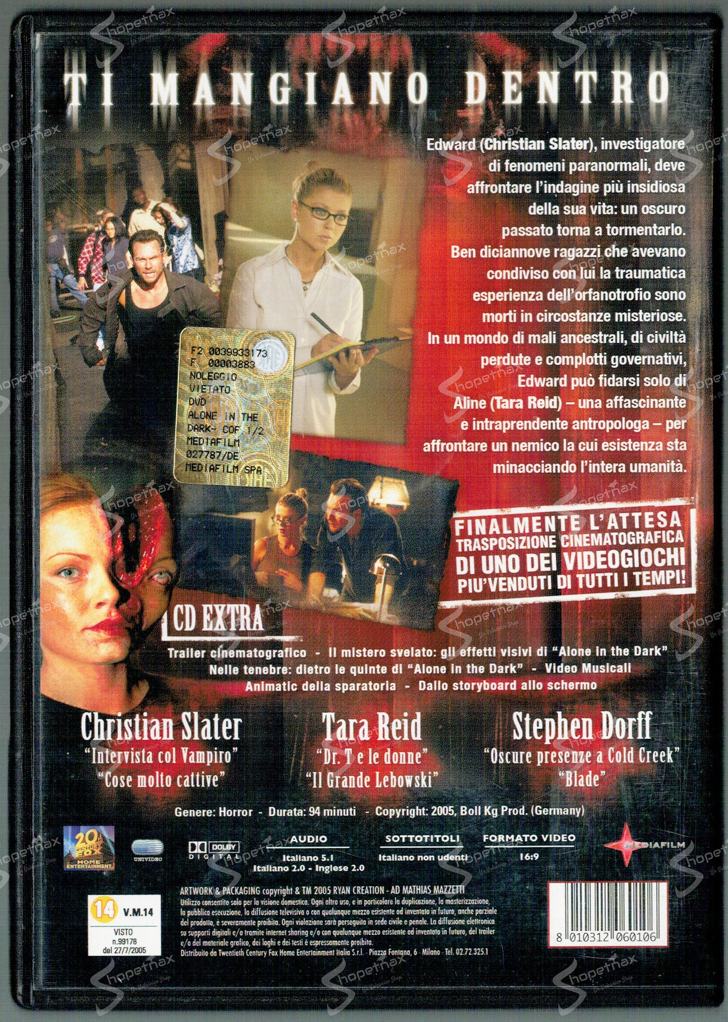 Alone in the Dark (2 Dischi) (2005) DVD