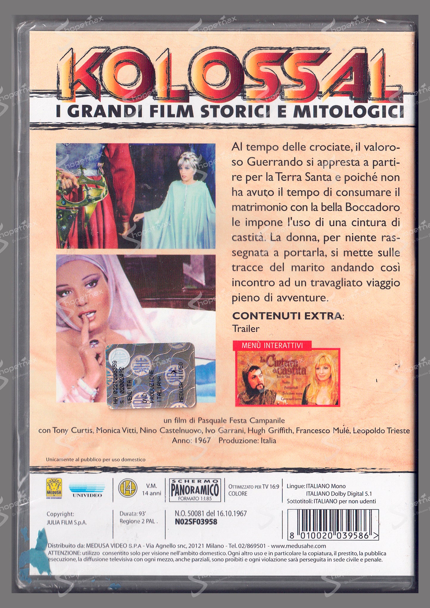 La Cintura di Castità (1967) DVD