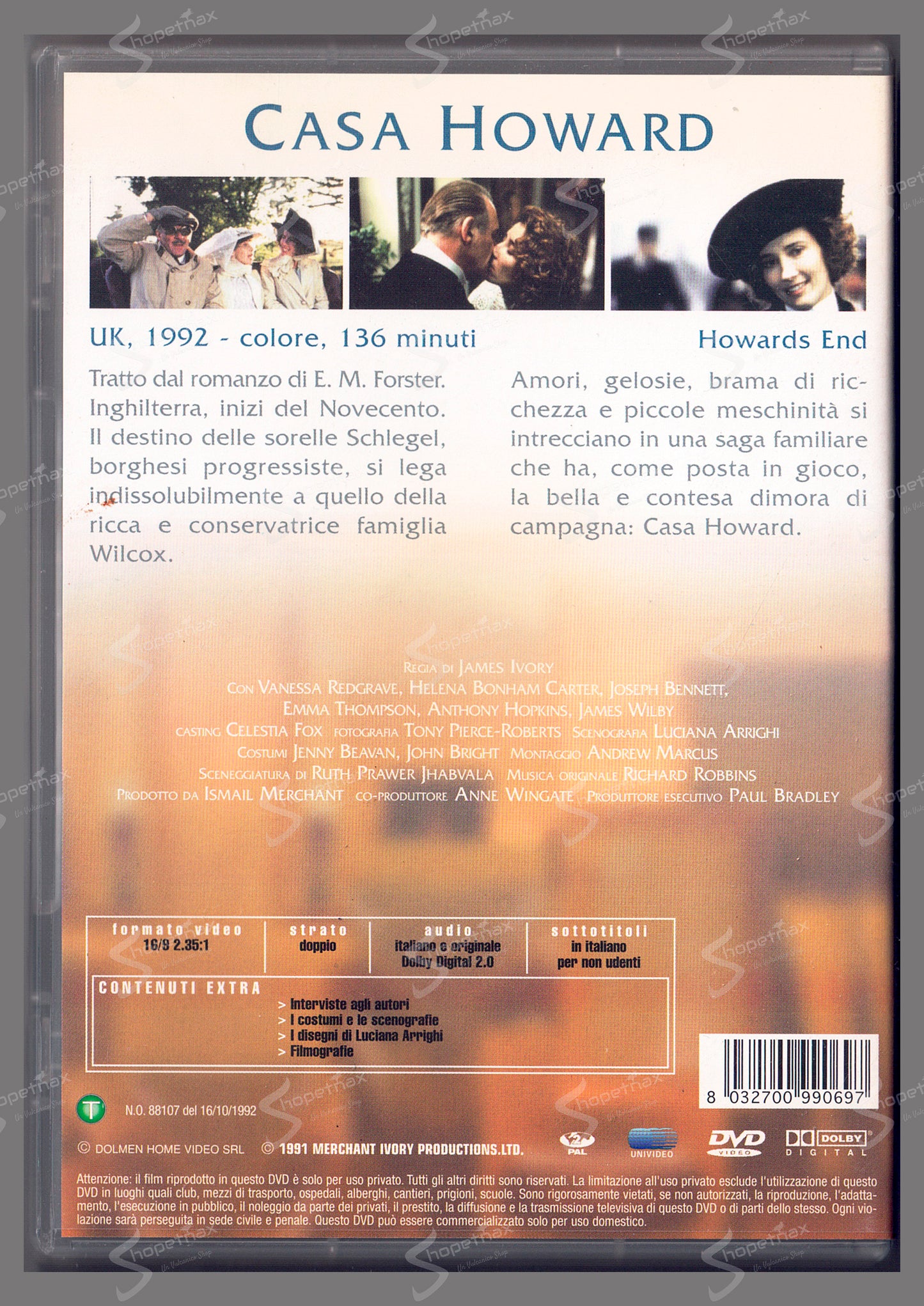 Casa Howard (Howards End) (1992) DVD