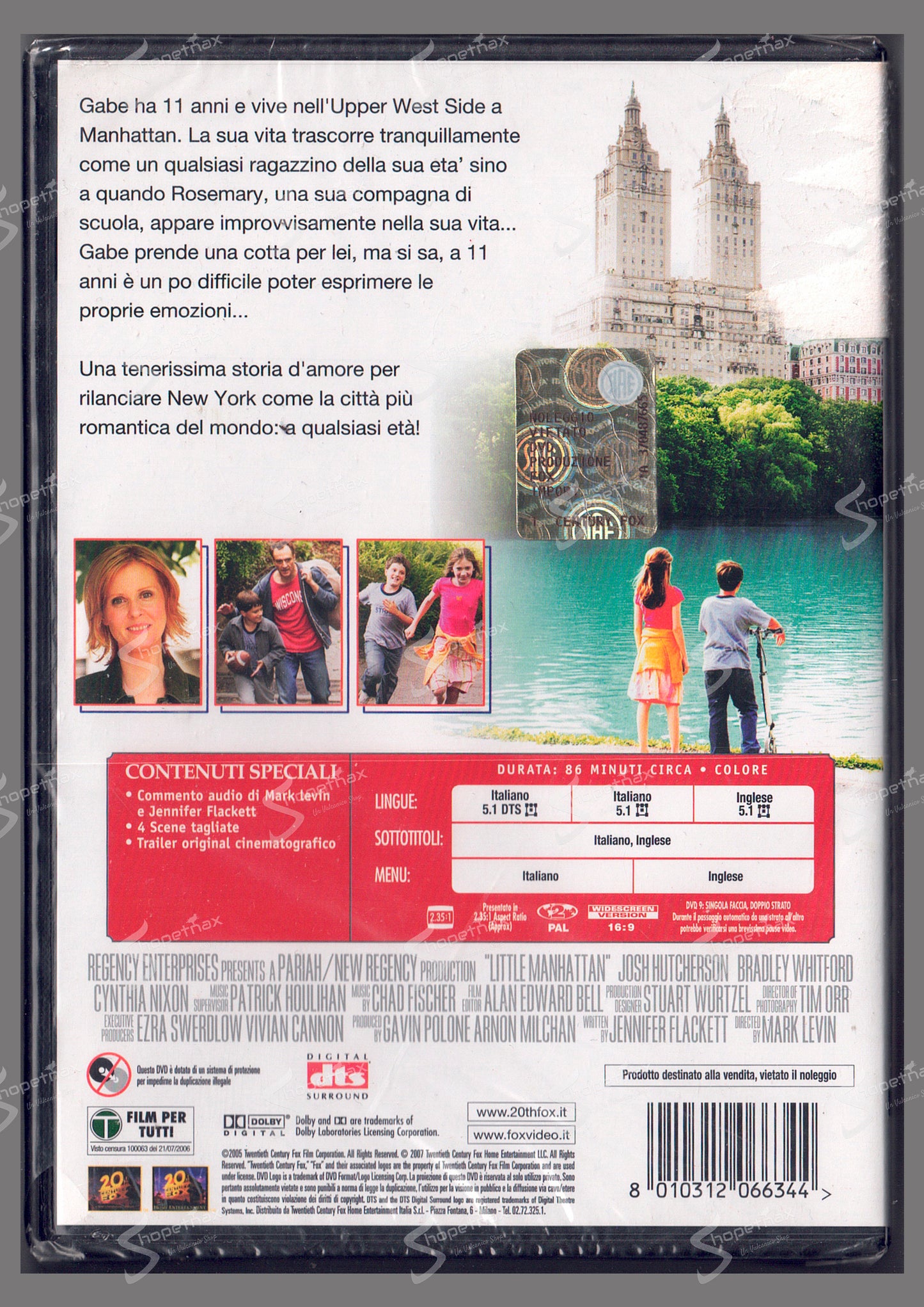 Innamorarsi a Manhattan (Little Manhattan) (2005) DVD