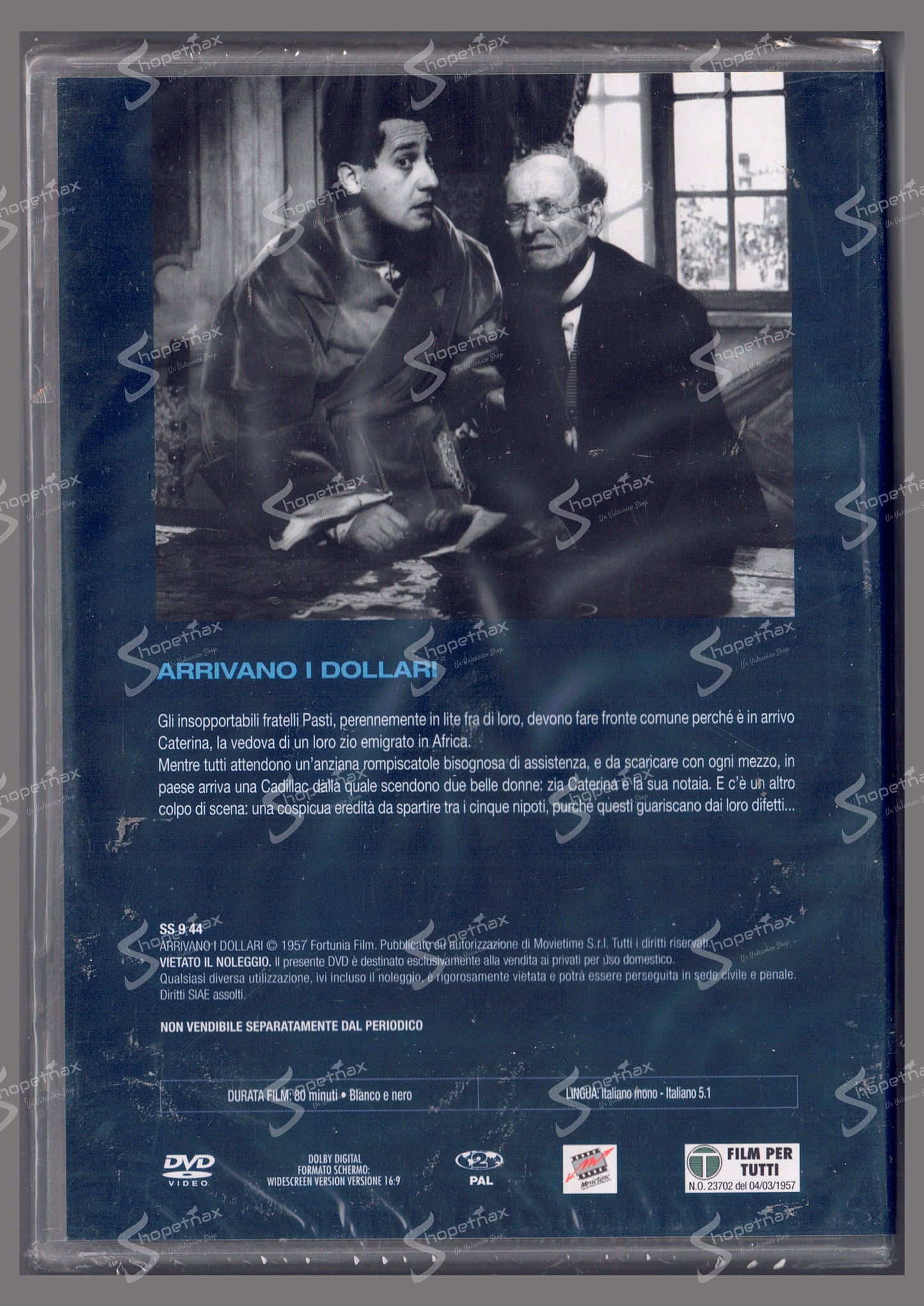 Arrivano i dollari (1957) DVD Editoriale