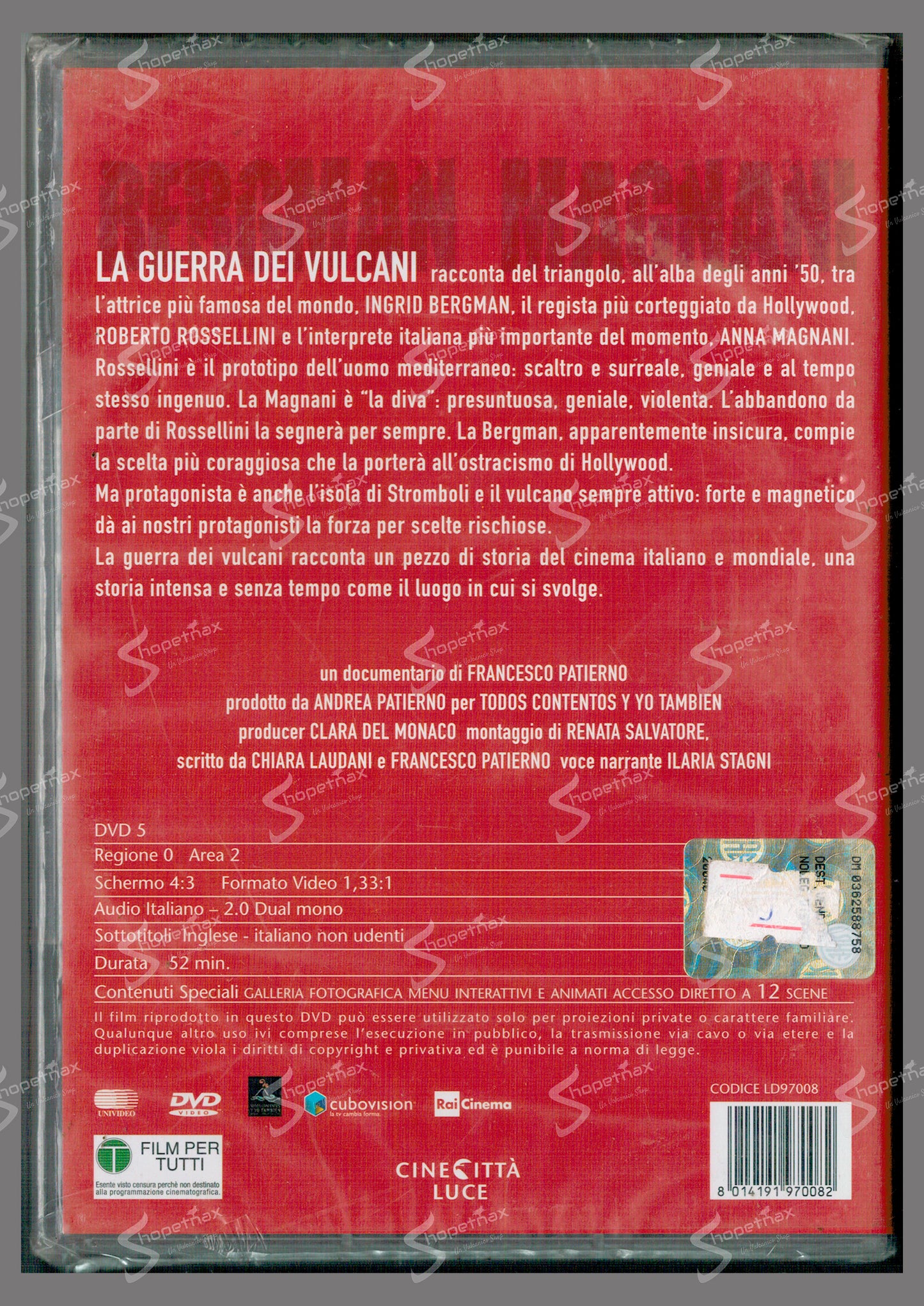 La Guerra dei Vulcani (2011) DVD
