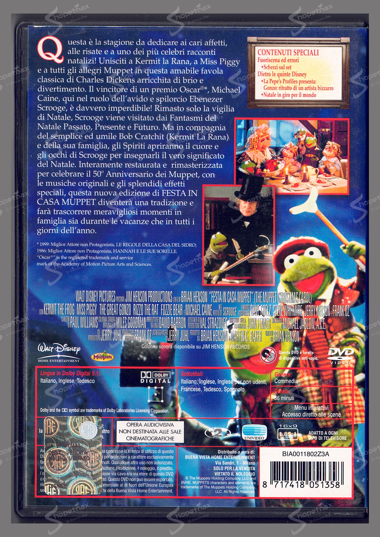 Festa in Casa Muppet (The Muppet Christmas Carol) (1992) DVD