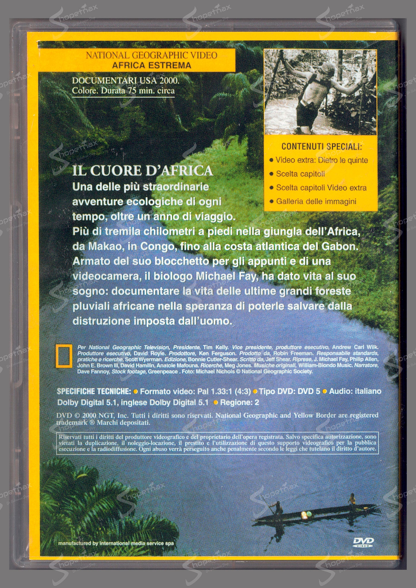 Africa Estrema - Megatransect (2000) DVD Editoriale