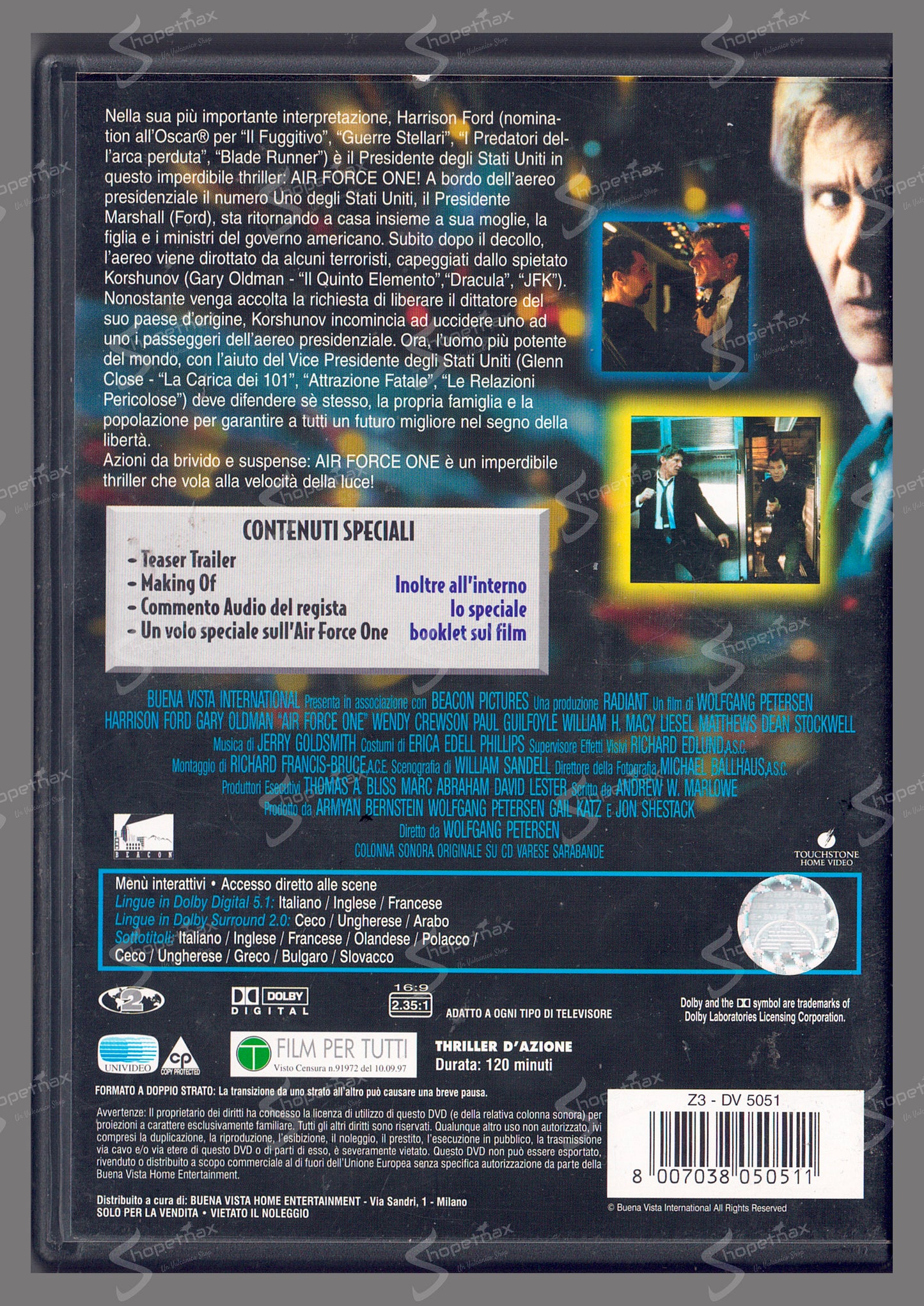 Air Force One (Special Edition) (1997) DVD