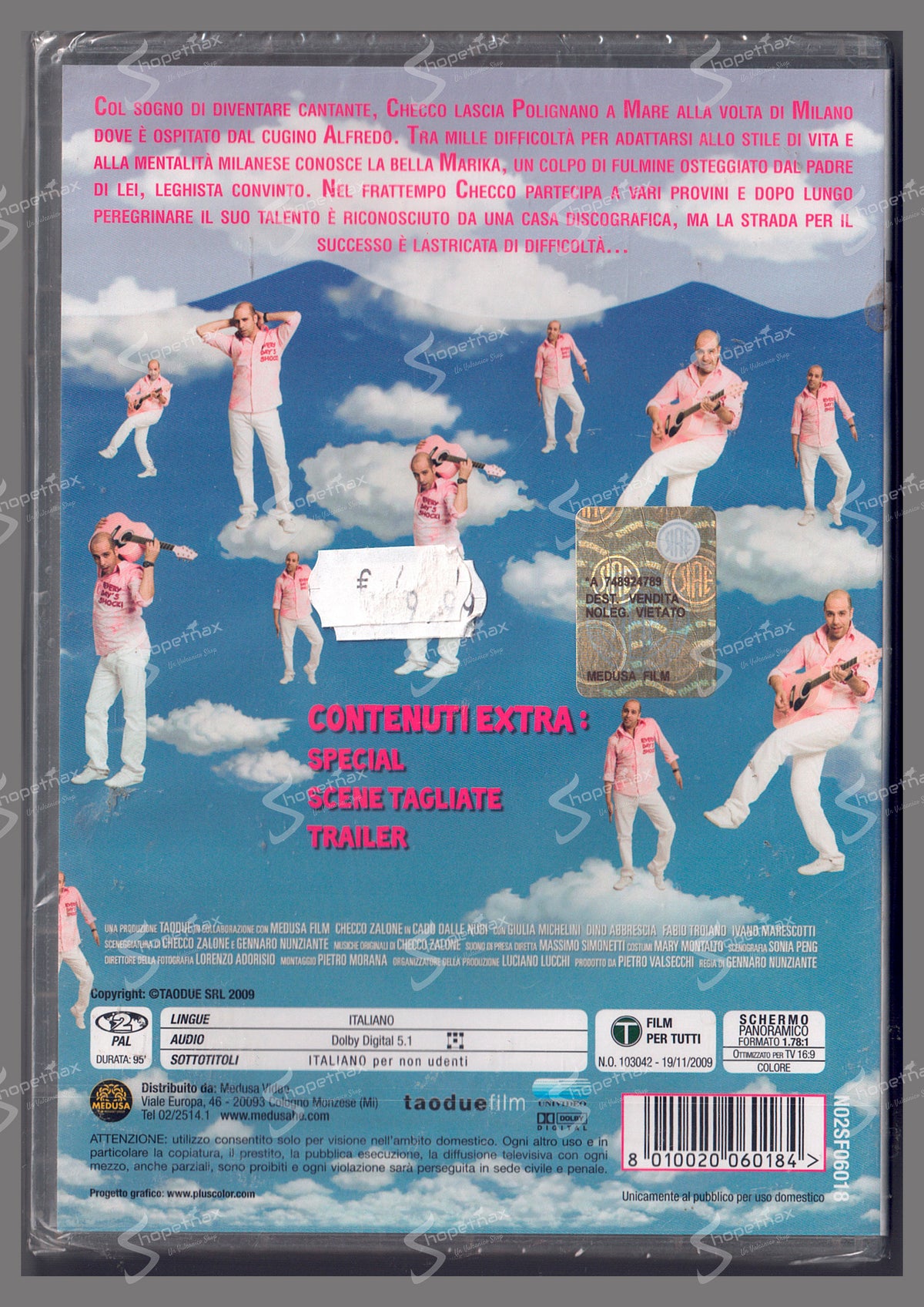 Cado dalle nubi (2009) DVD Sigillato