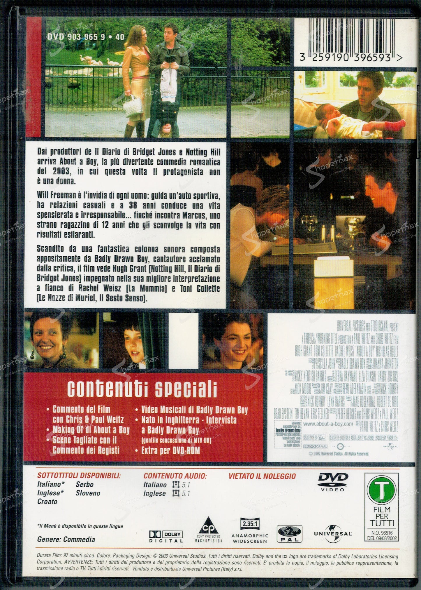 About a Boy - Un ragazzo (2002) DVD Ottimo