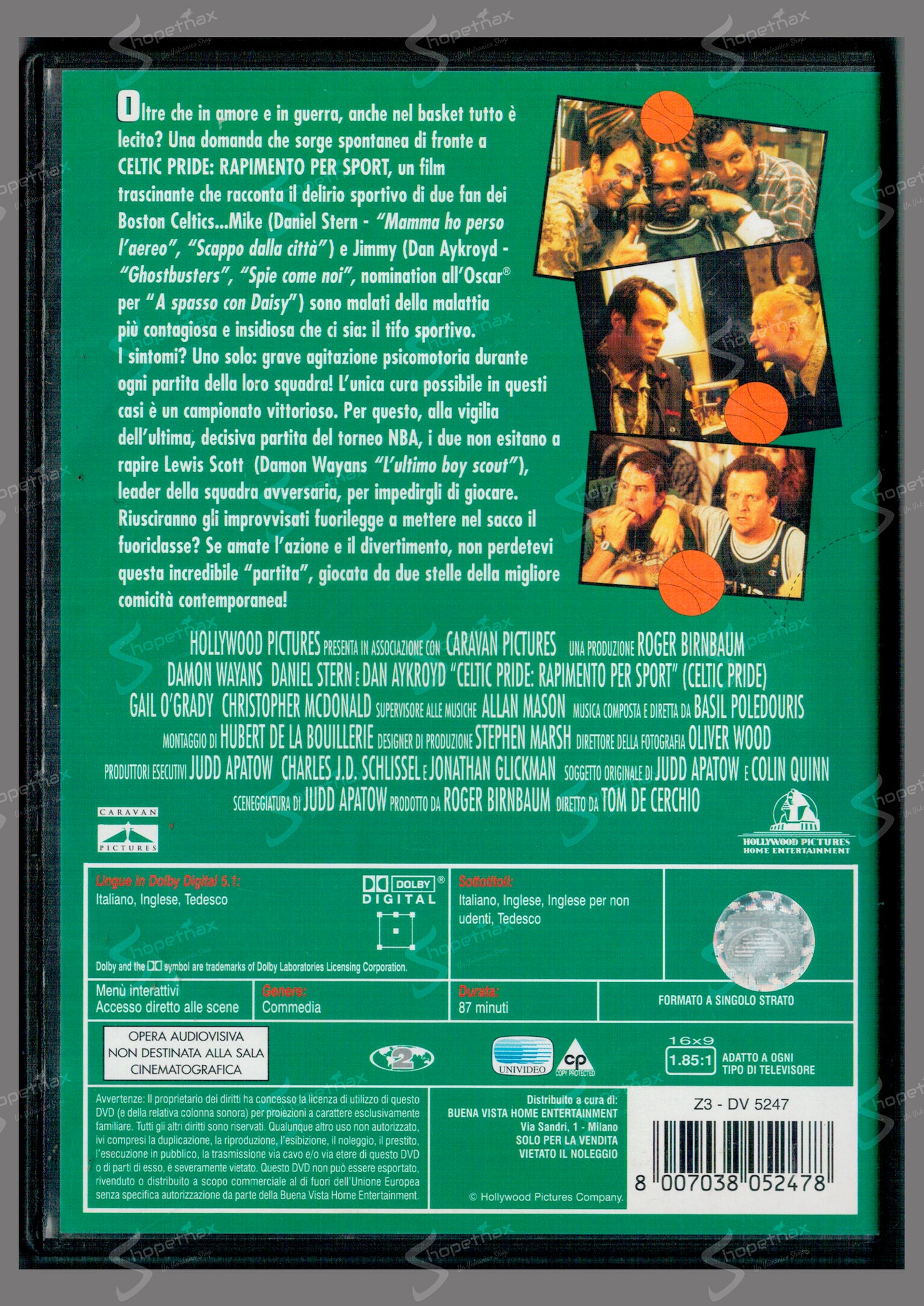 Celtic Pride - Rapimento per Sport (1996) DVD