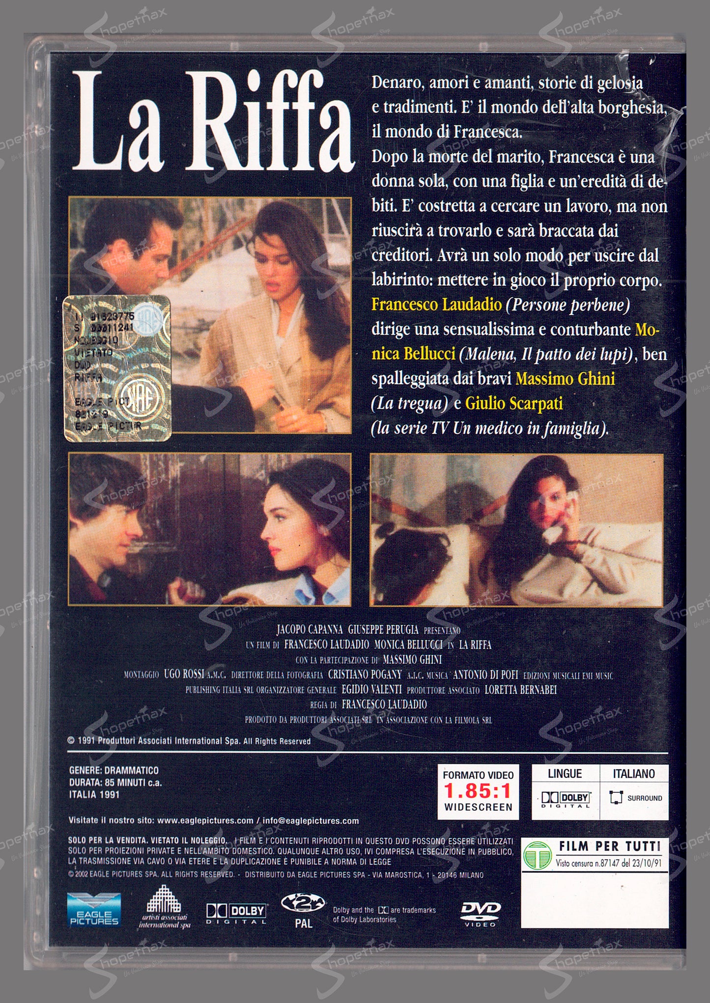 La Riffa (Slim Case) (1991) DVD