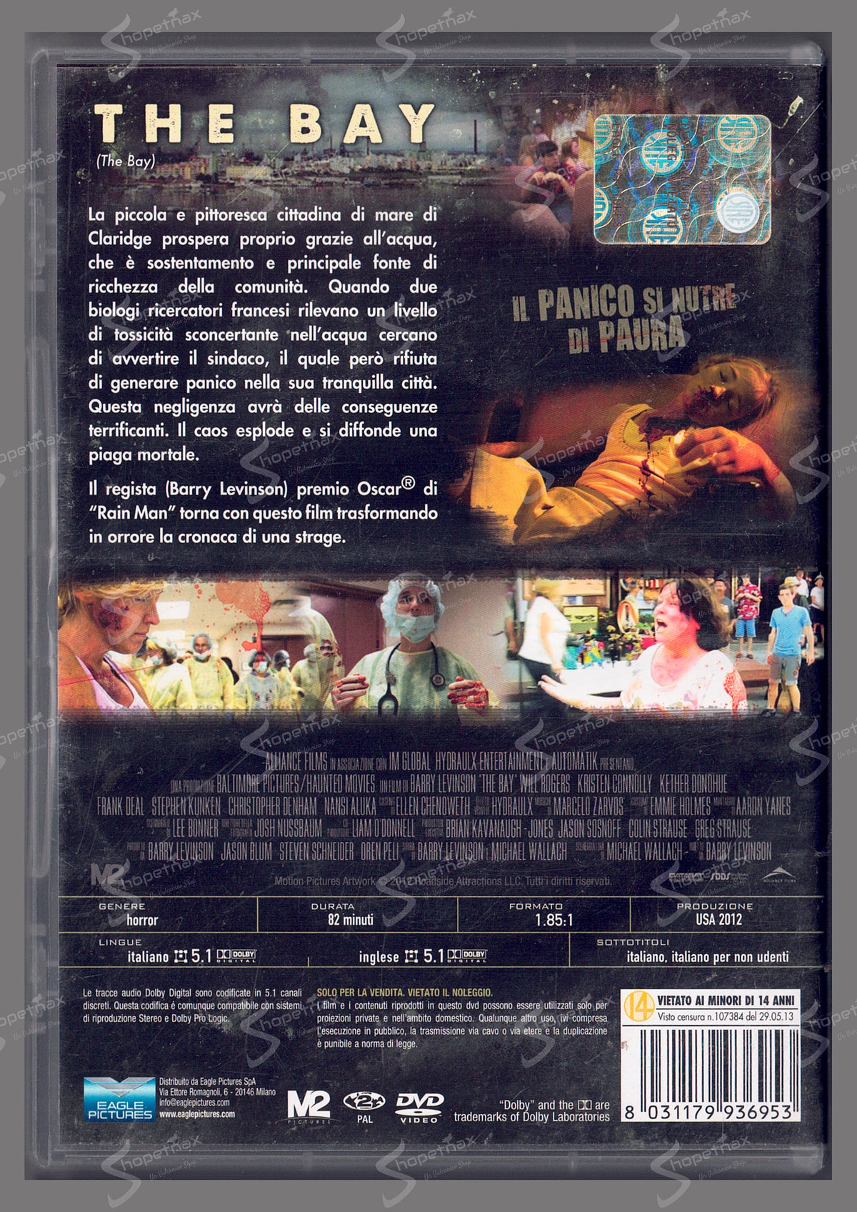 The Bay (2012) DVD