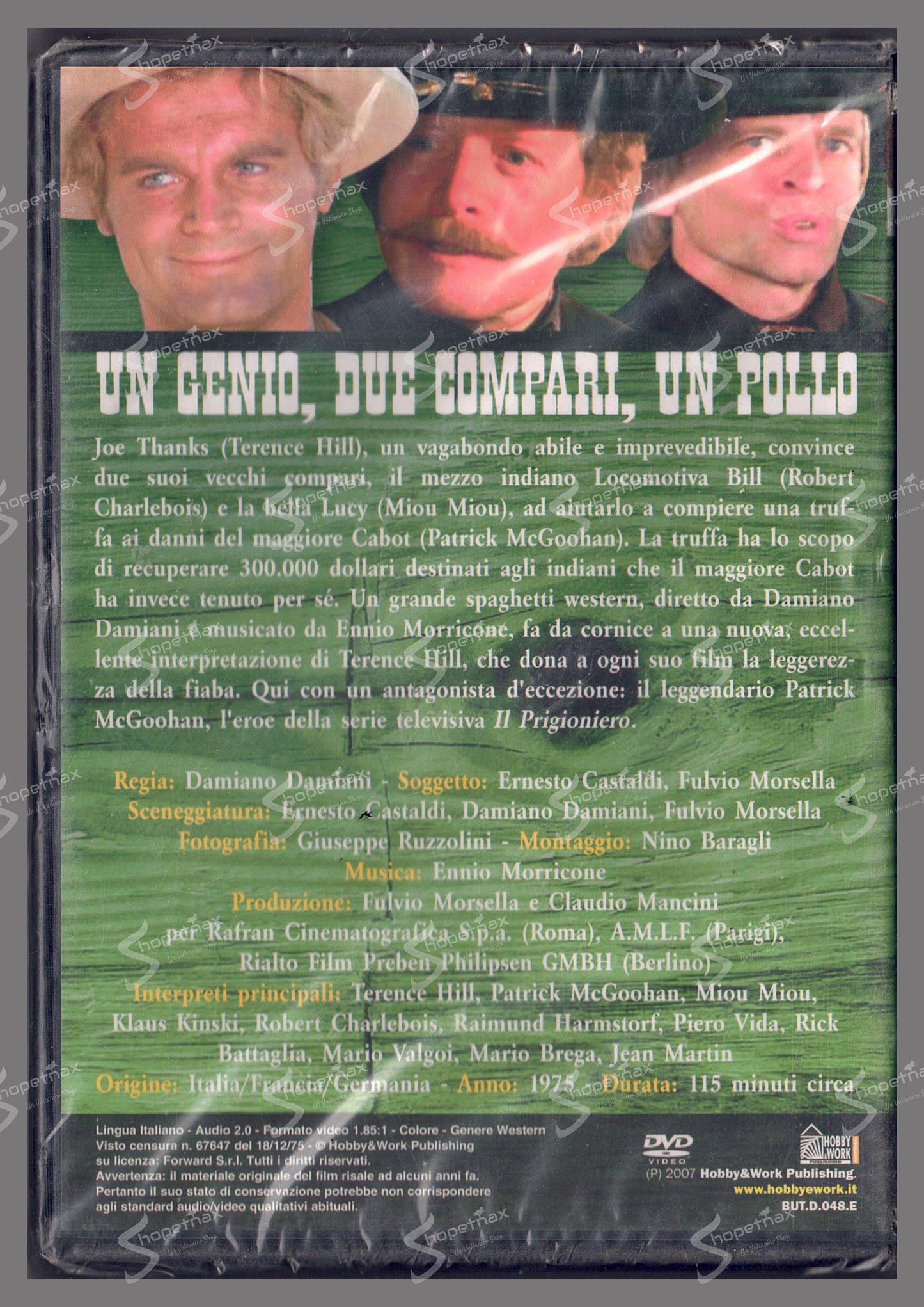 A Genius, Two Partners and a Dupe (1975) Editorial Sealed DVD