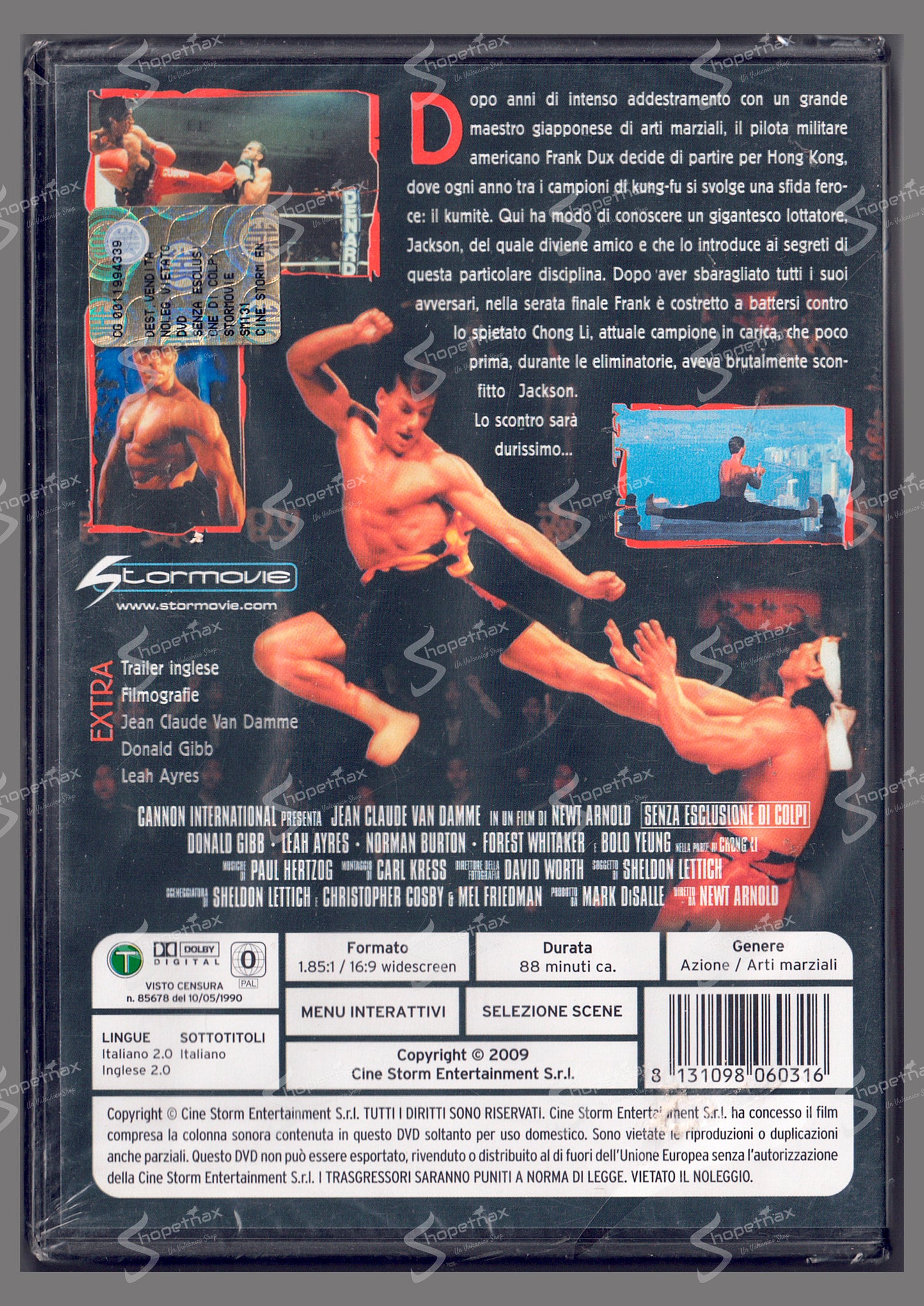 Senza esclusione di colpi (Bloodsport) (1988) DVD
