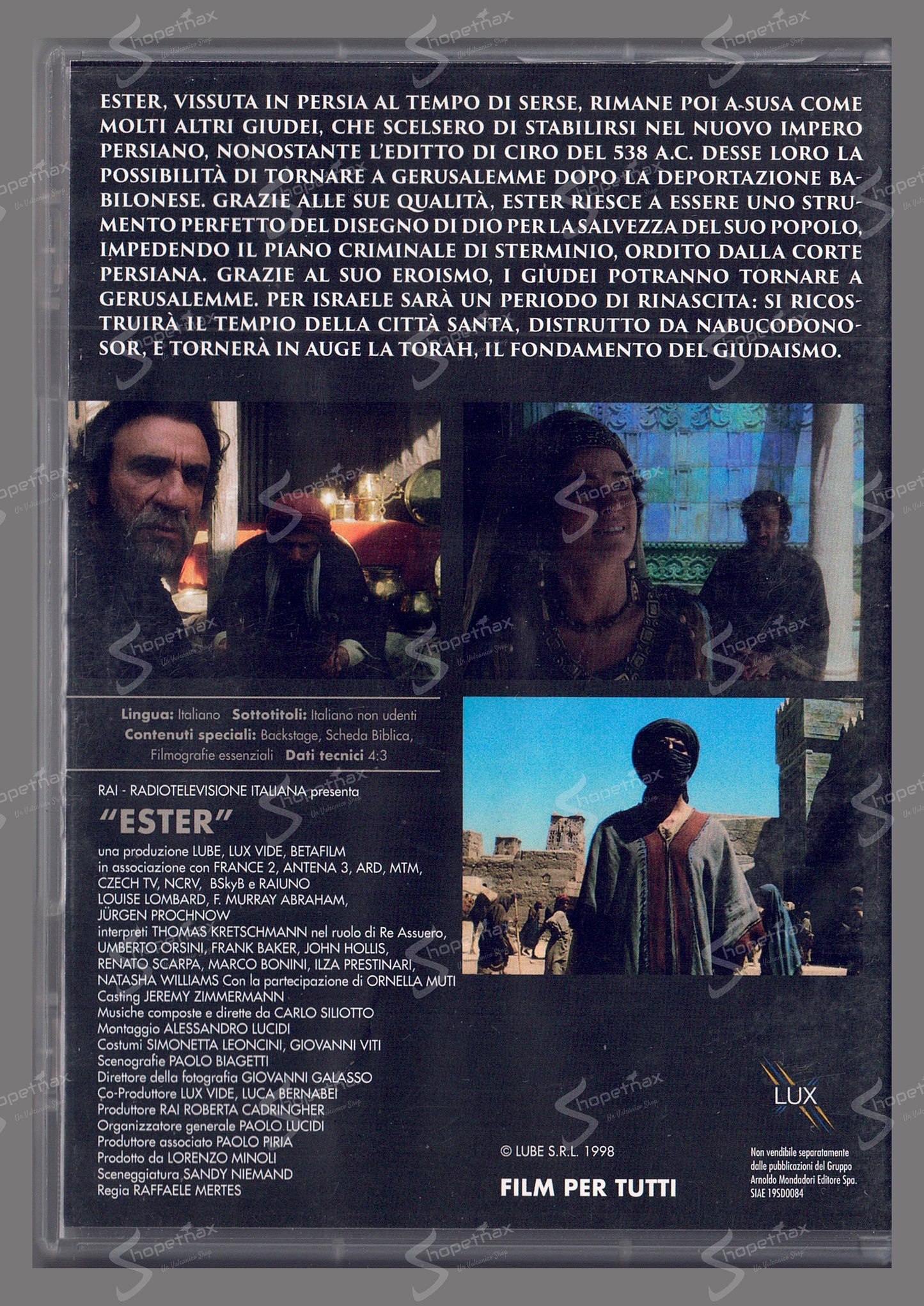 Le Storie della Bibbia - Ester (1999) DVD Editoriale