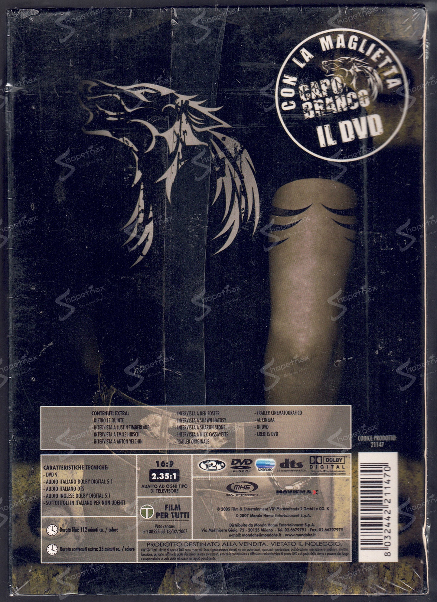 Alpha Dog (Deluxe Limited Edition) (2006) DVD + Maglietta