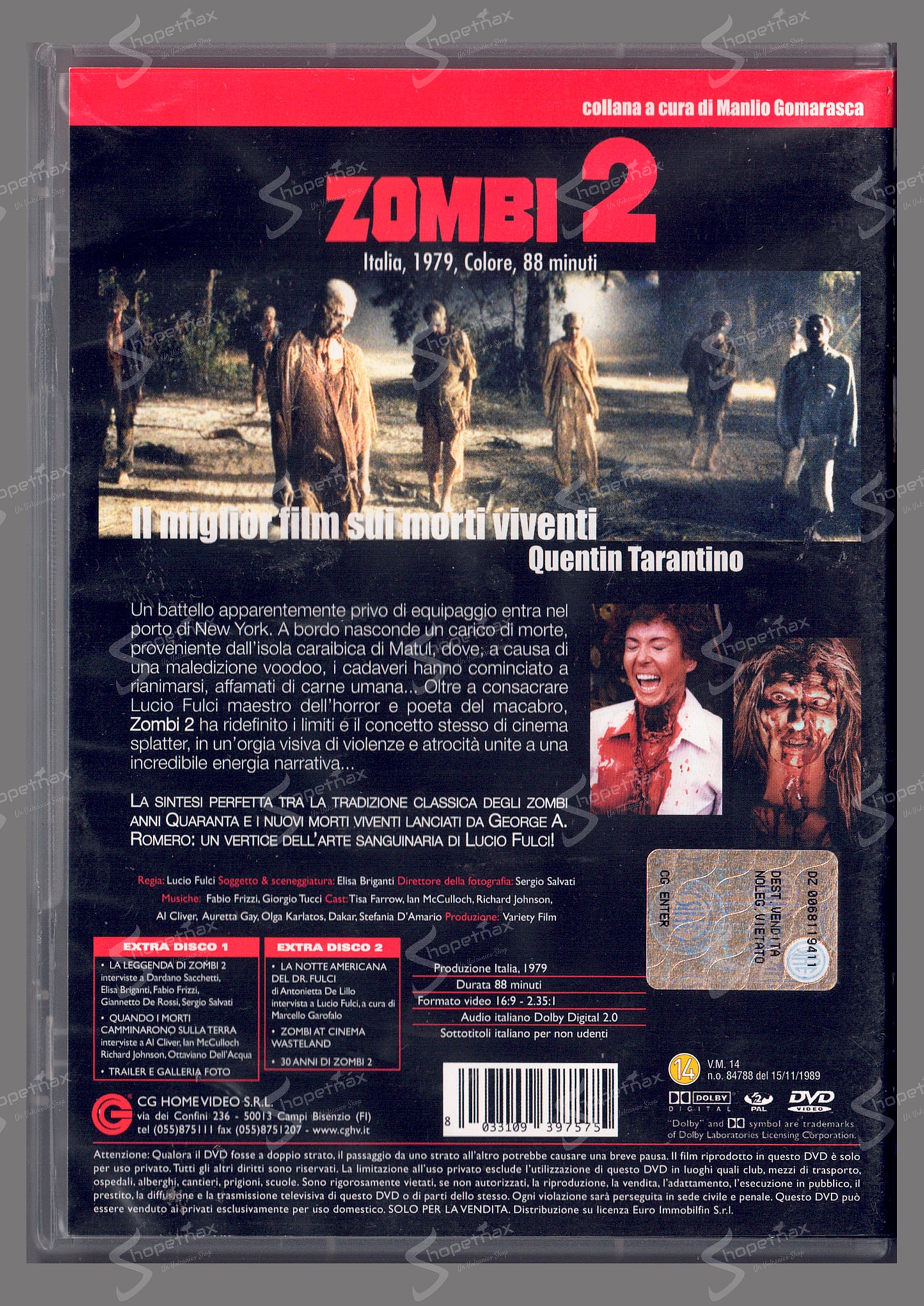 Zombi 2 (Collector's Edition) (1979) 2 DVD