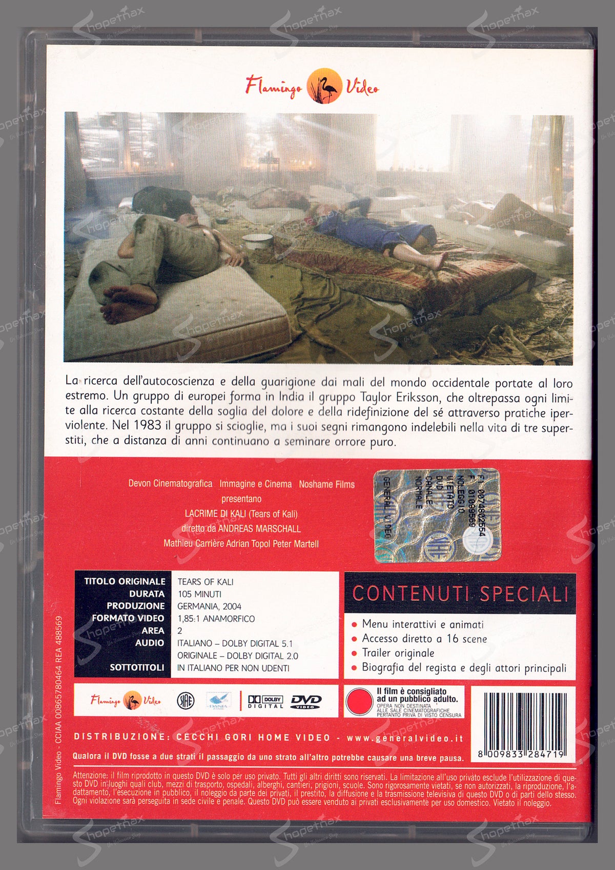 Lacrime di Kali (Tears Of Kali) (2004) DVD