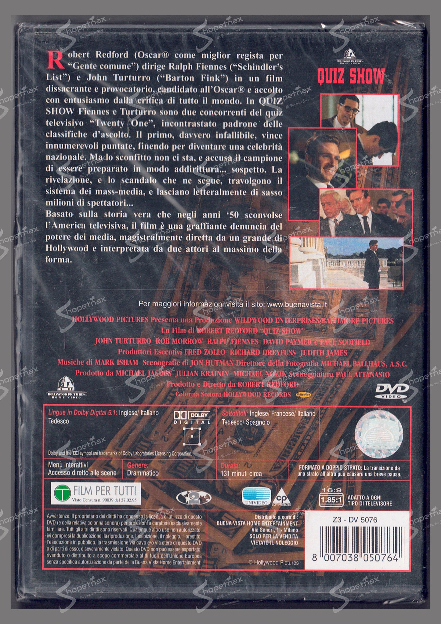 Quiz Show (Special Edition) (1994) DVD