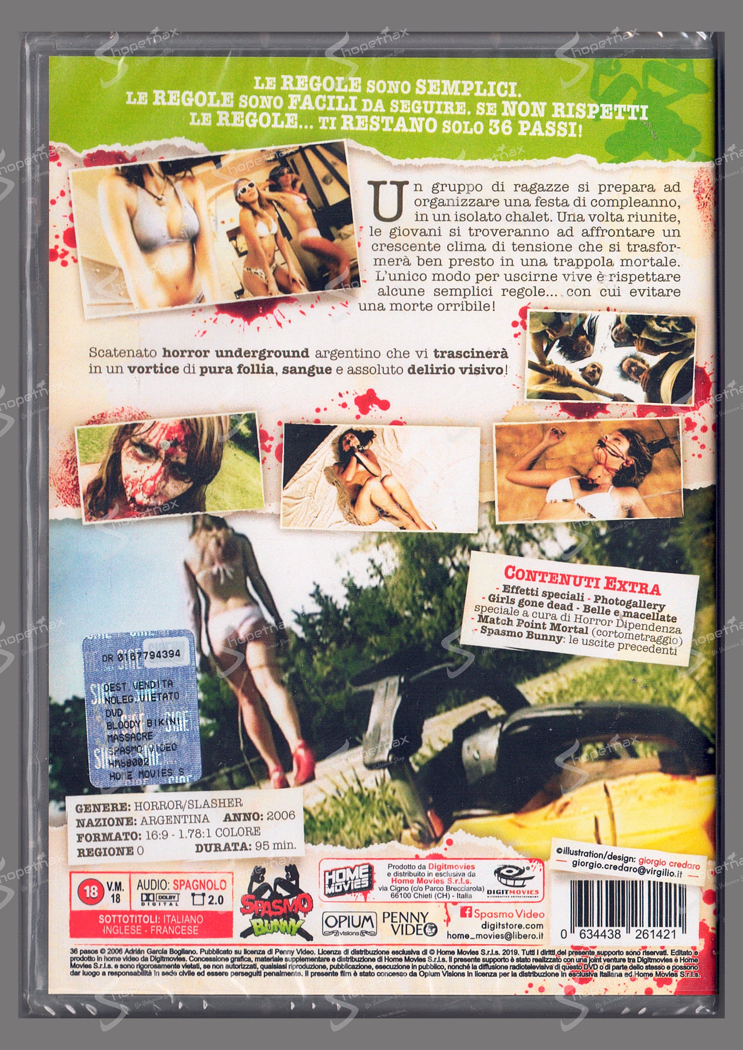 36 Pasos - Bloody Bikini Massacre (2006) DVD