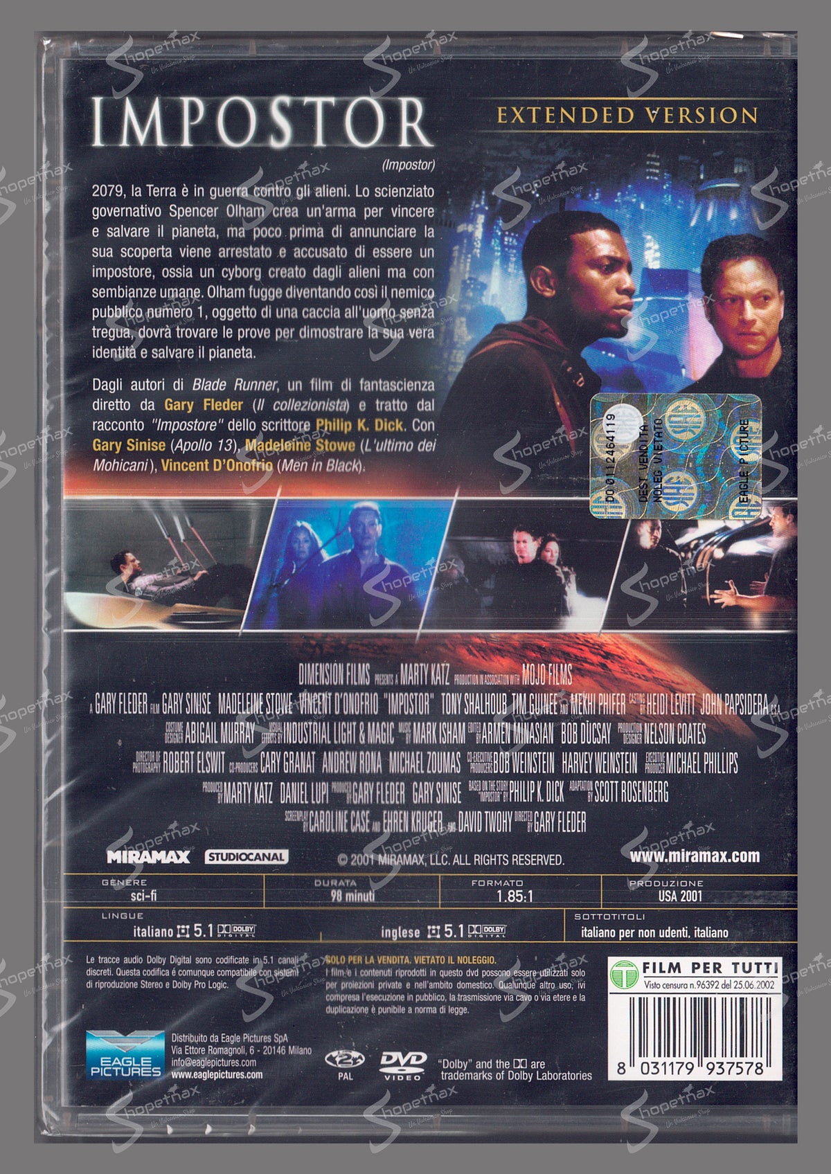 Impostor (2001) DVD