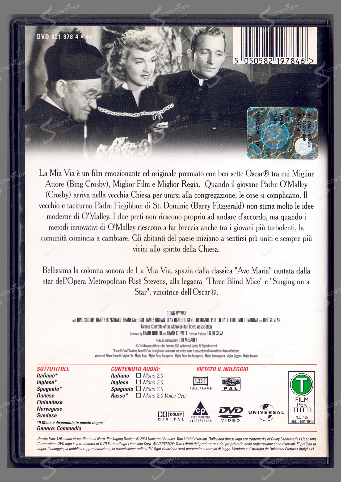 La Mia Via (Going My Way) (1944) DVD