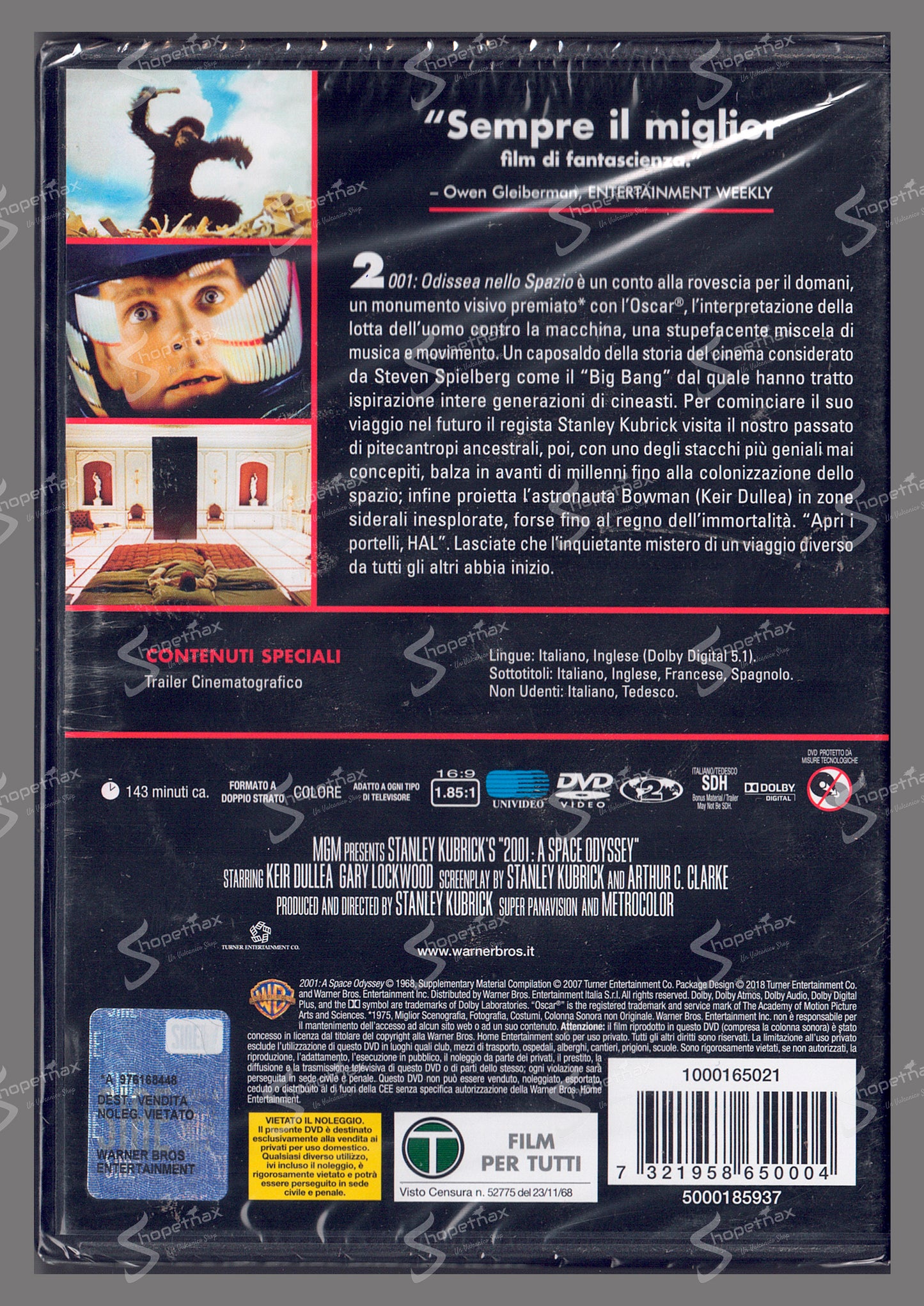 2001: Odissea nello Spazio (A Space Odyssey) (1968) DVD