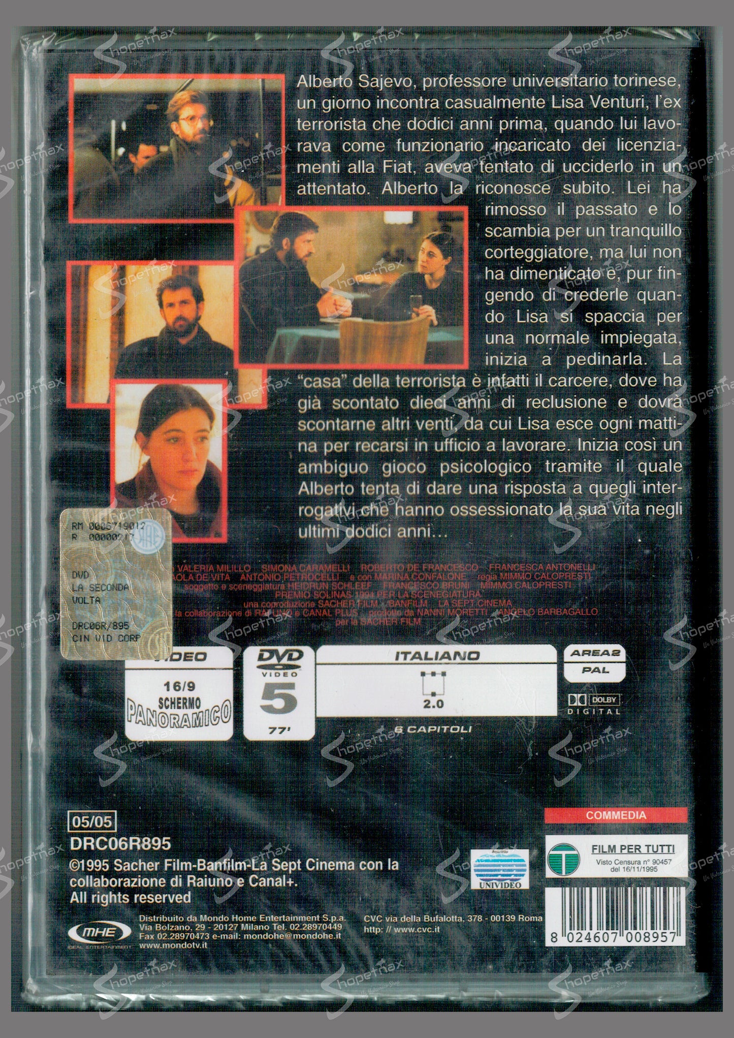 La Seconda Volta (1995) DVD