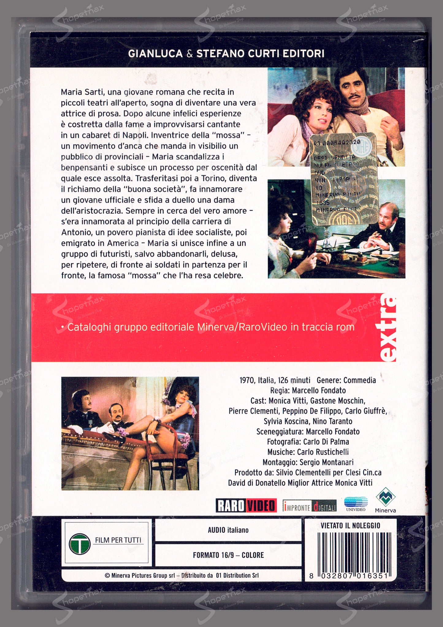 Ninì Tirabusciò - La donna che inventò la mossa (1970) DVD