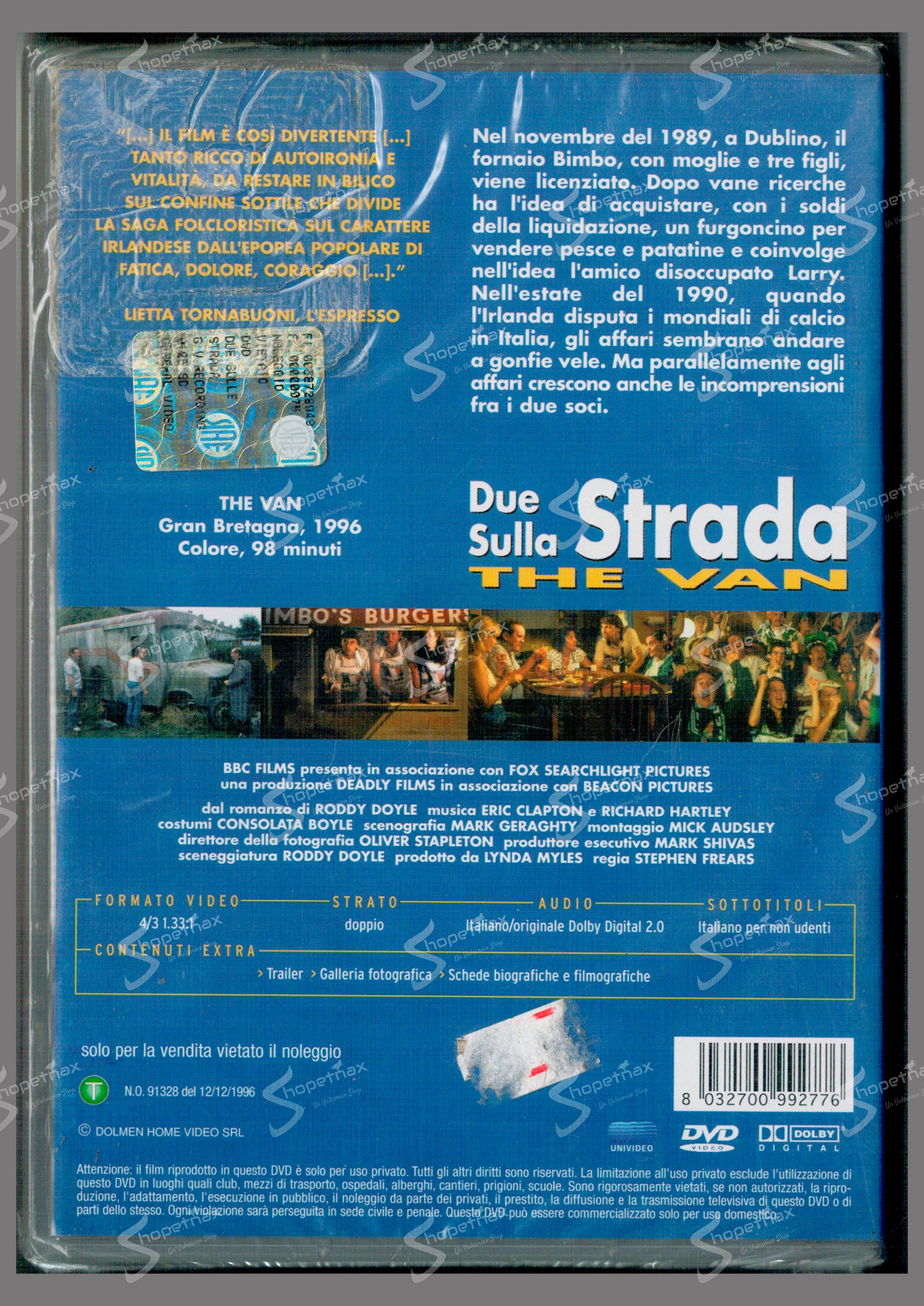 Due sulla strada - The Van (1996) DVD