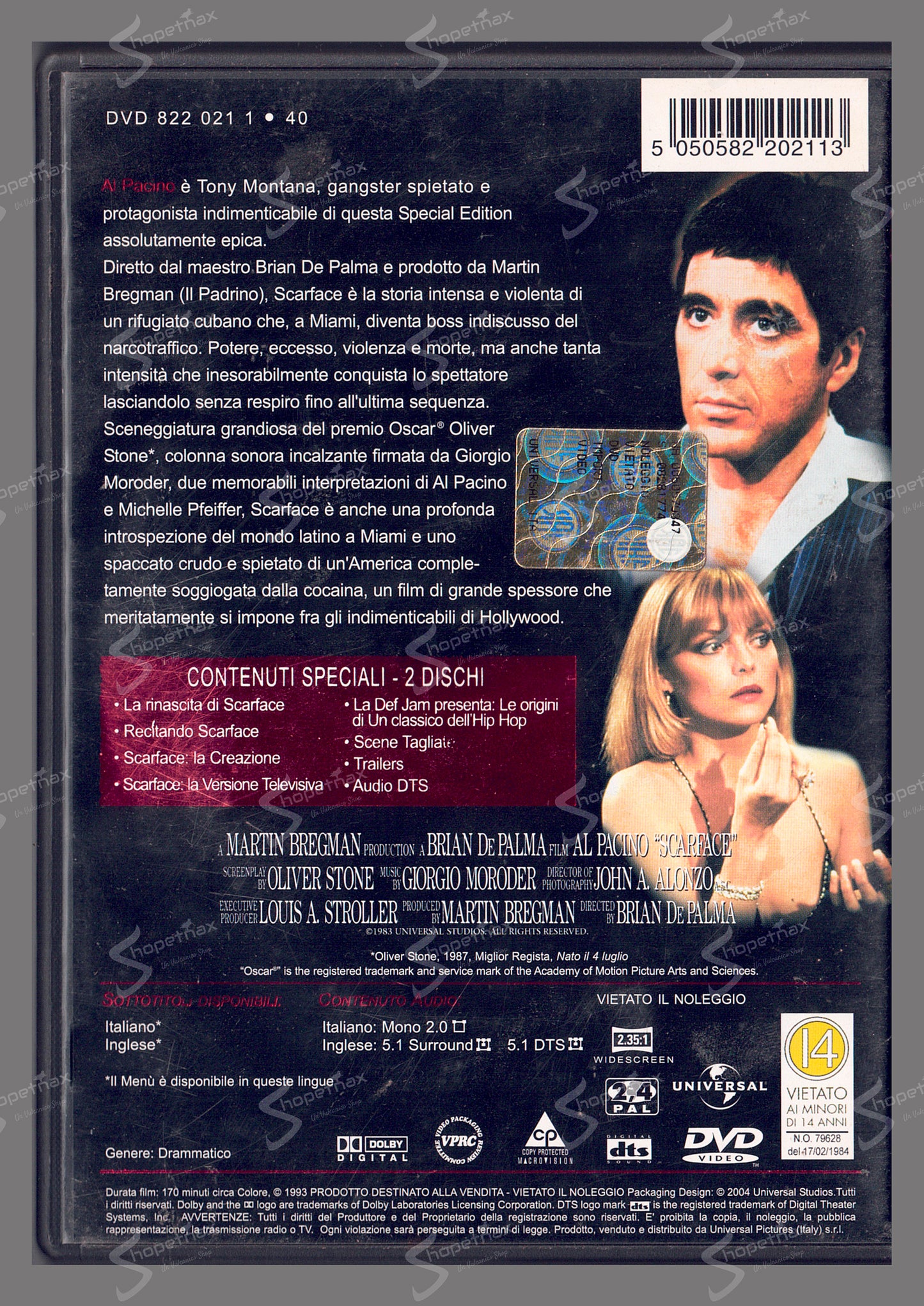 Scarface (2 Disc Special Edition) (1983) DVD