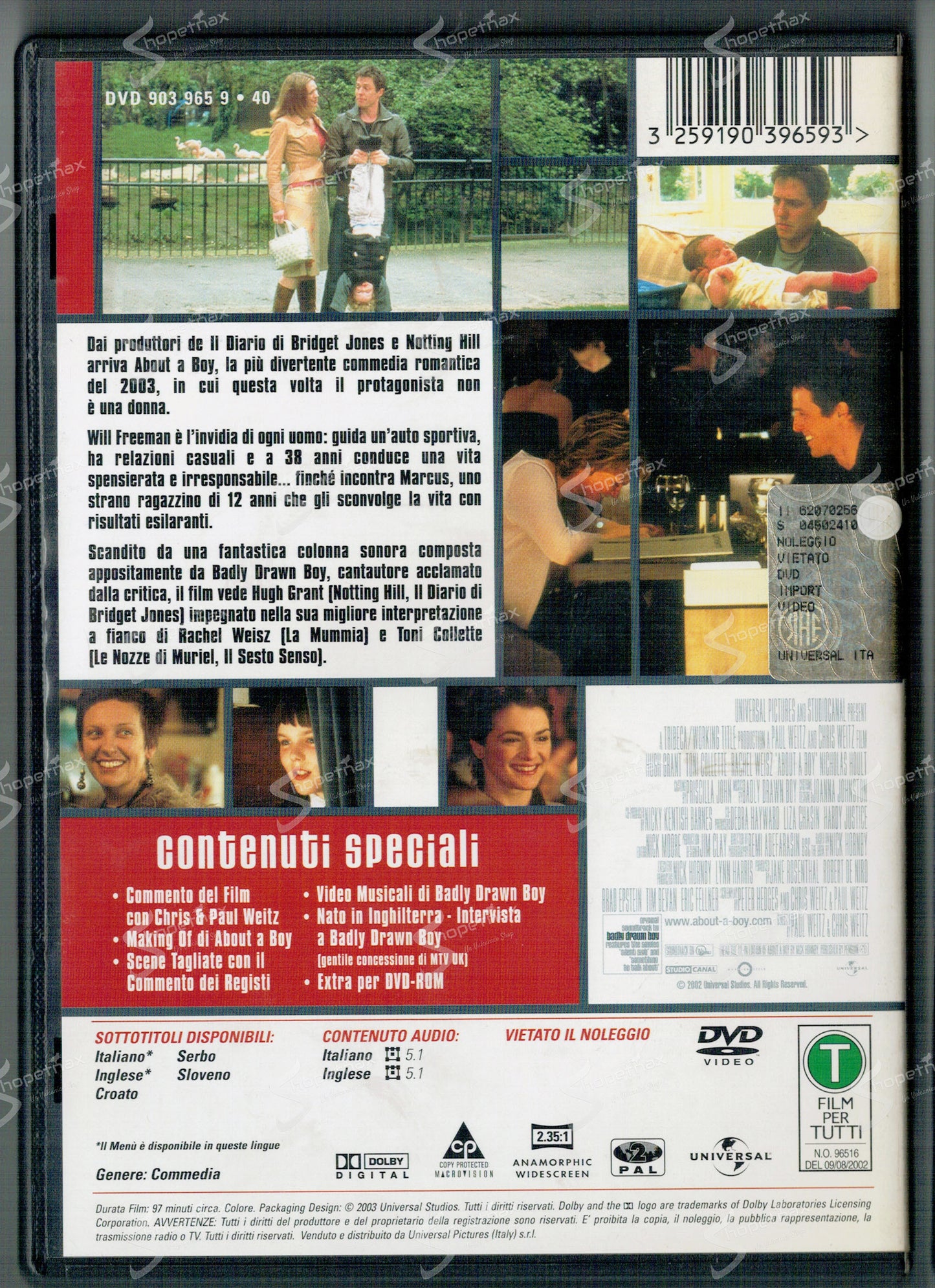 About a Boy - Un ragazzo (2002) DVD Buono