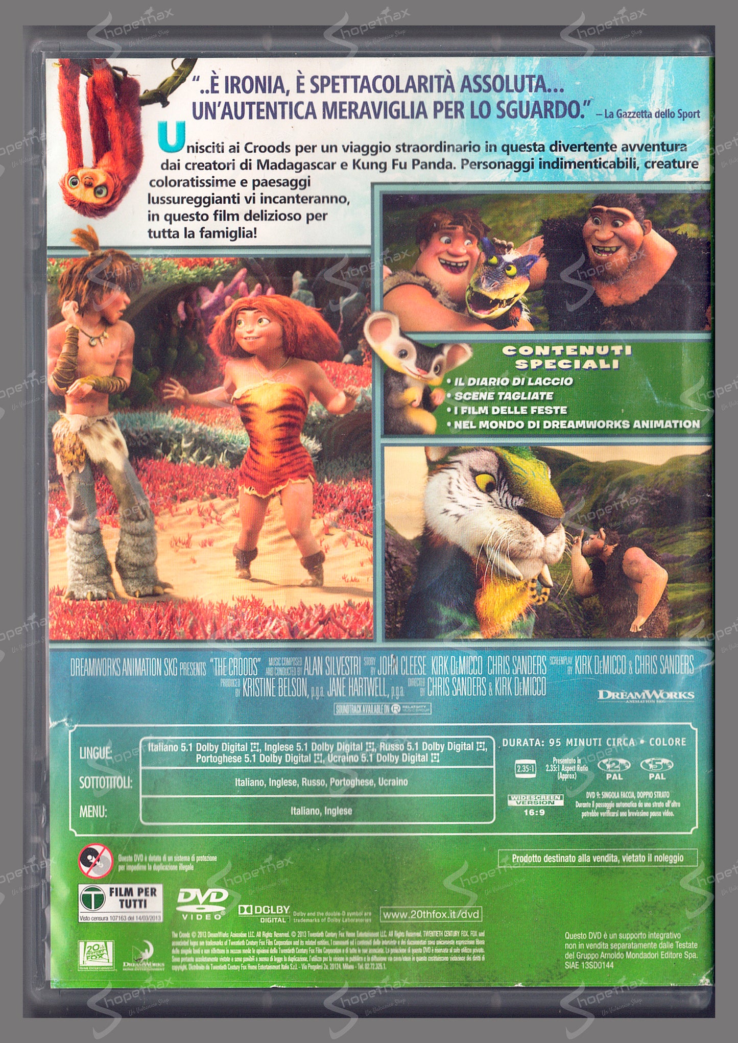 I Croods (2013) DVD Editoriale