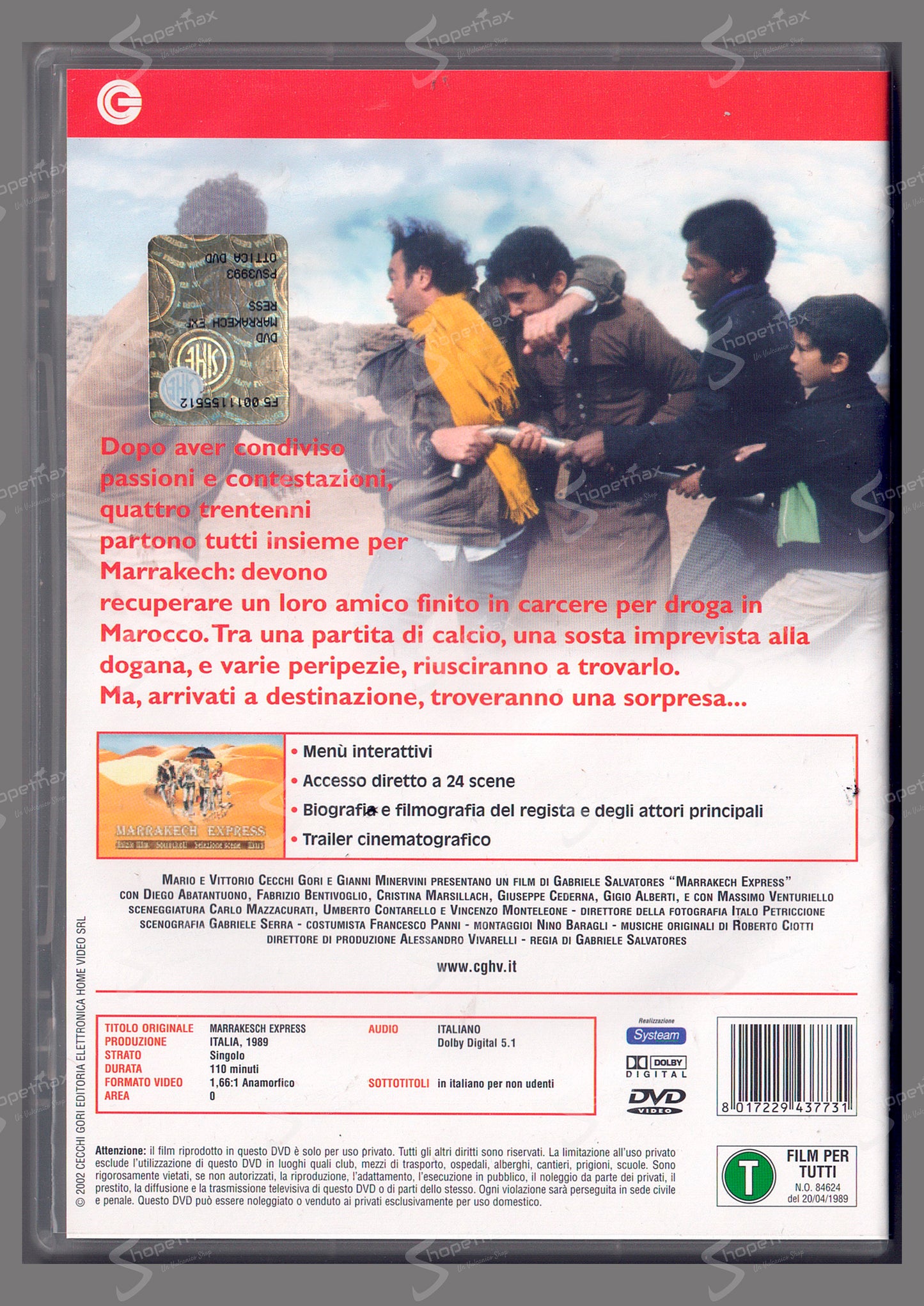 Marrakech Express (1989) DVD