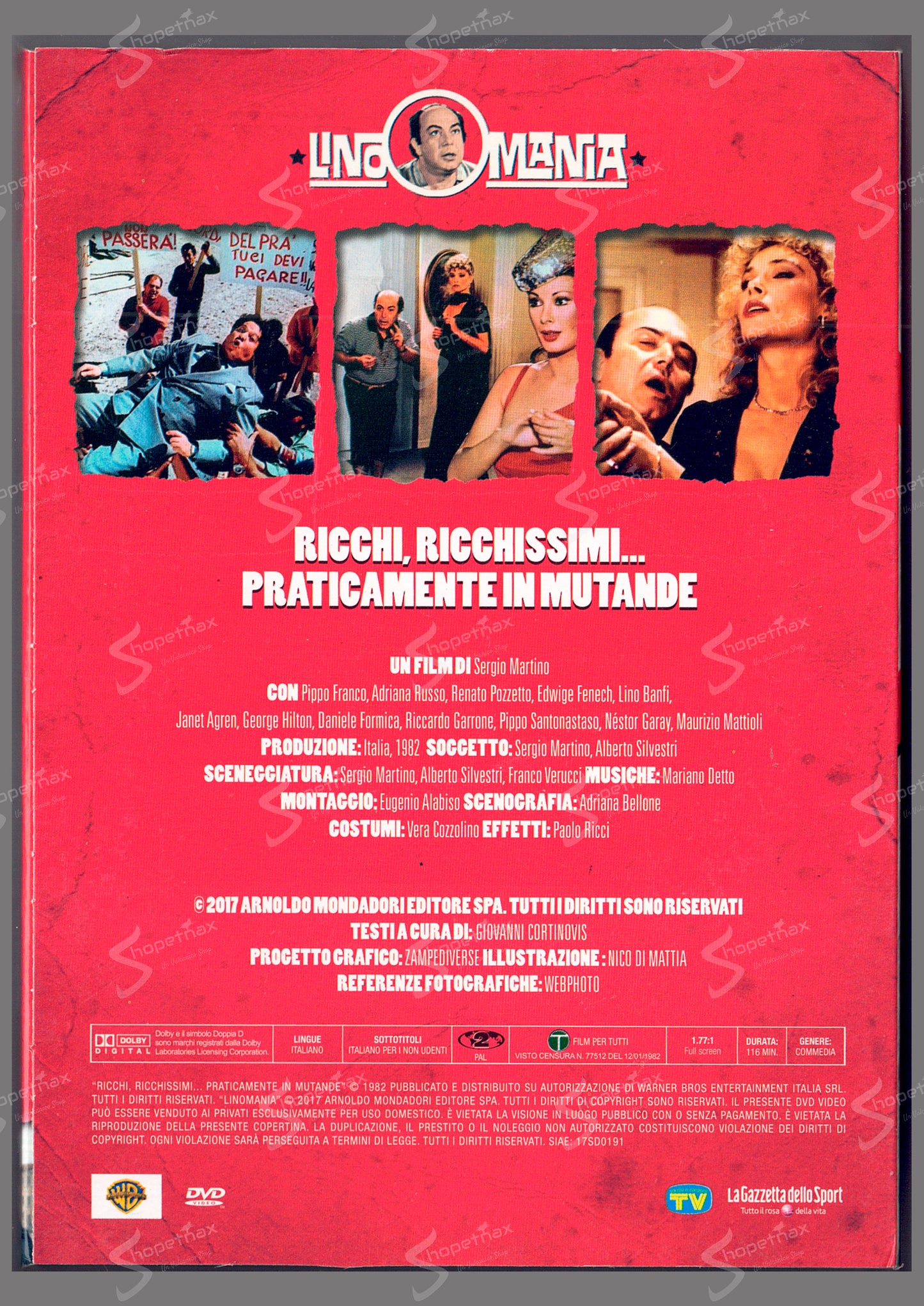 Ricchi, ricchissimi… praticamente in mutande (1982) DVD Editoriale