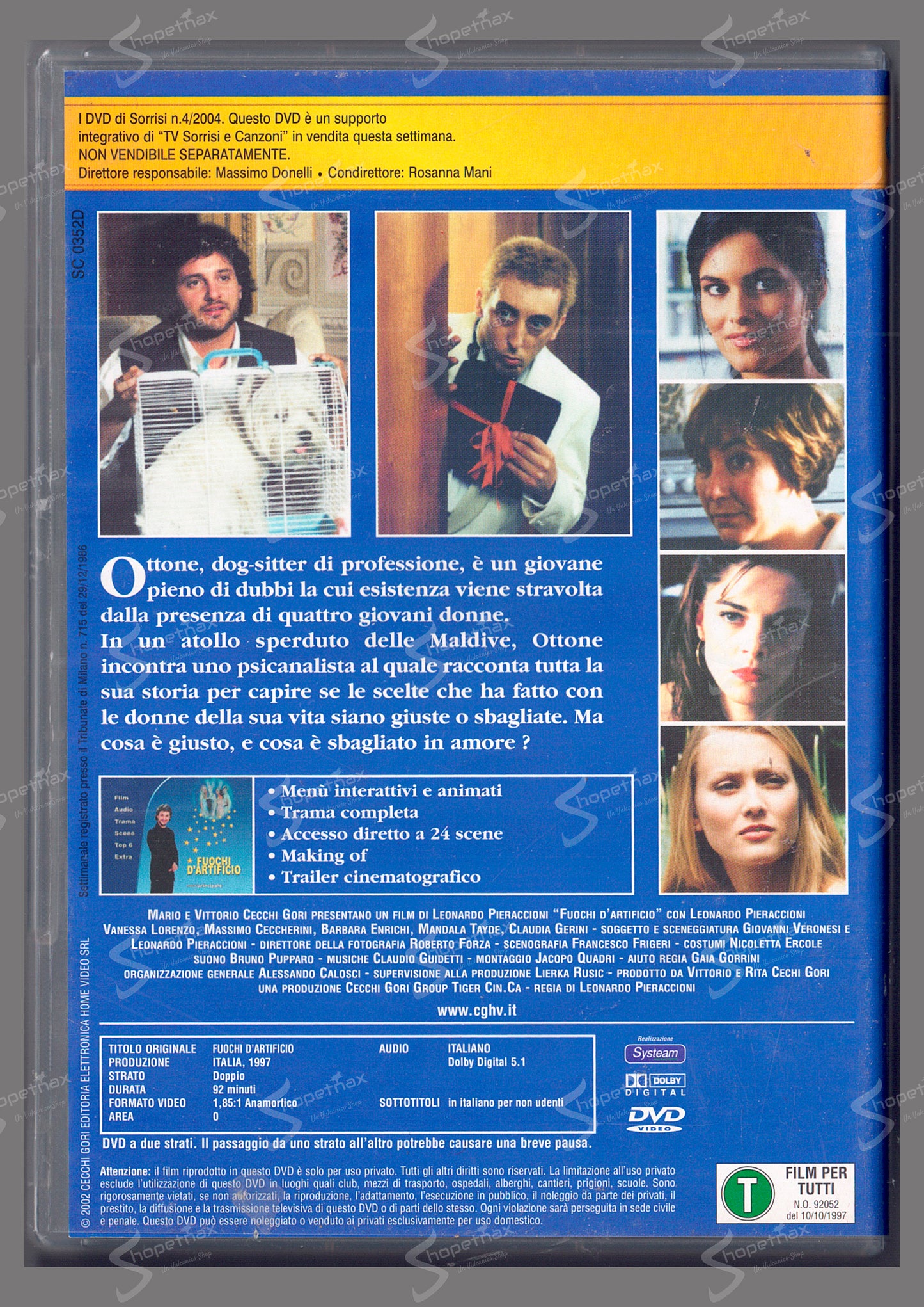 Fuochi d'artificio (1997) DVD Editoriale