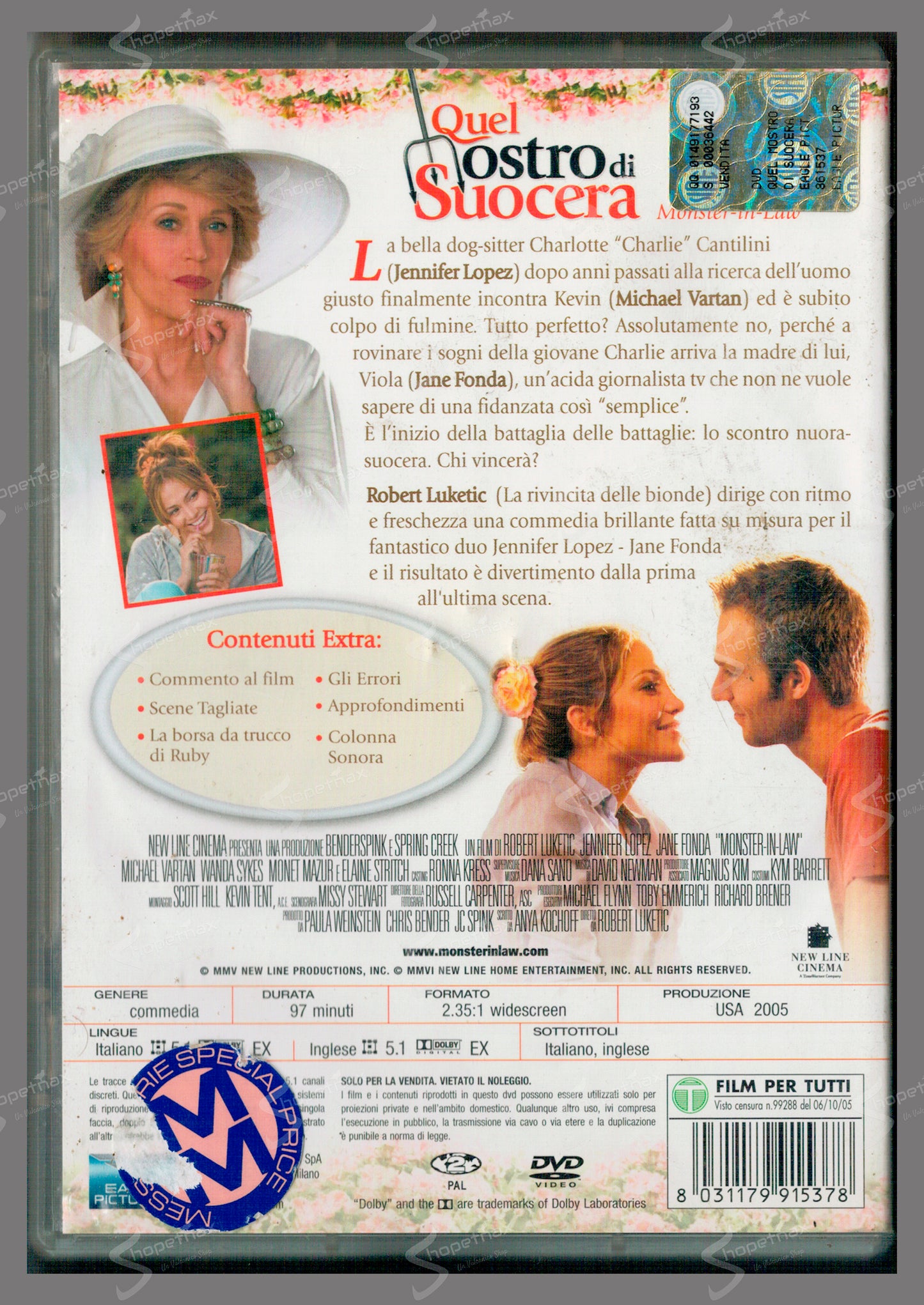 Quel mostro di suocera (Monster-in-Law) (2005) DVD