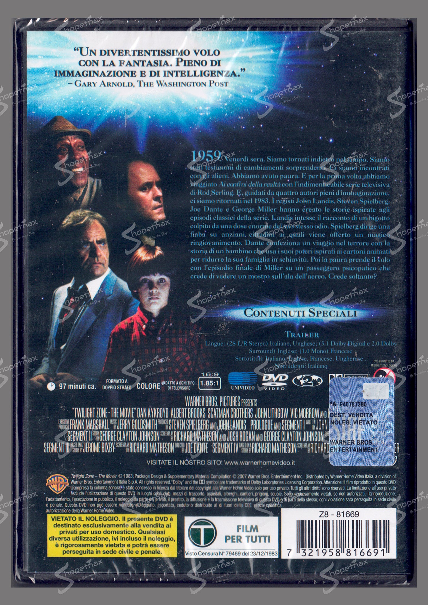 Ai confini della realtà - Il Film (Twilight Zone: The Movie) (1983) DVD
