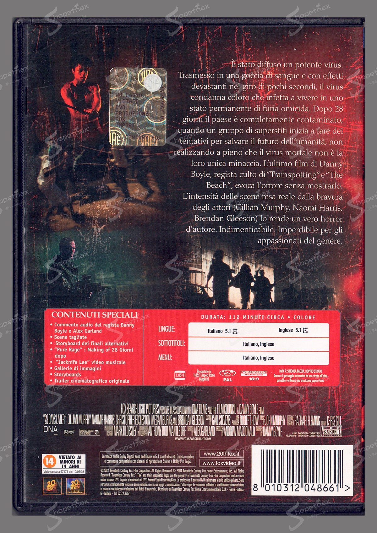 28 días después (28 Days Later) (2002) DVD